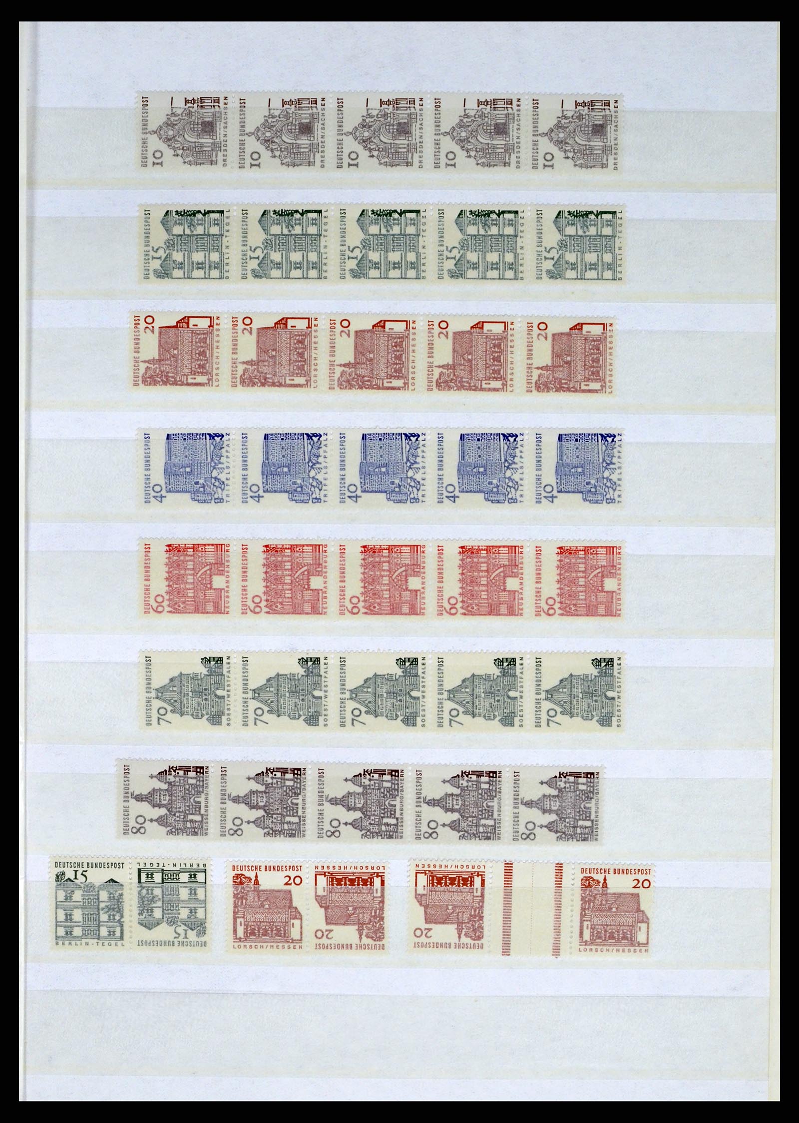 37354 055 - Stamp collection 37354 Bundespost and Berlin 1955-2000.