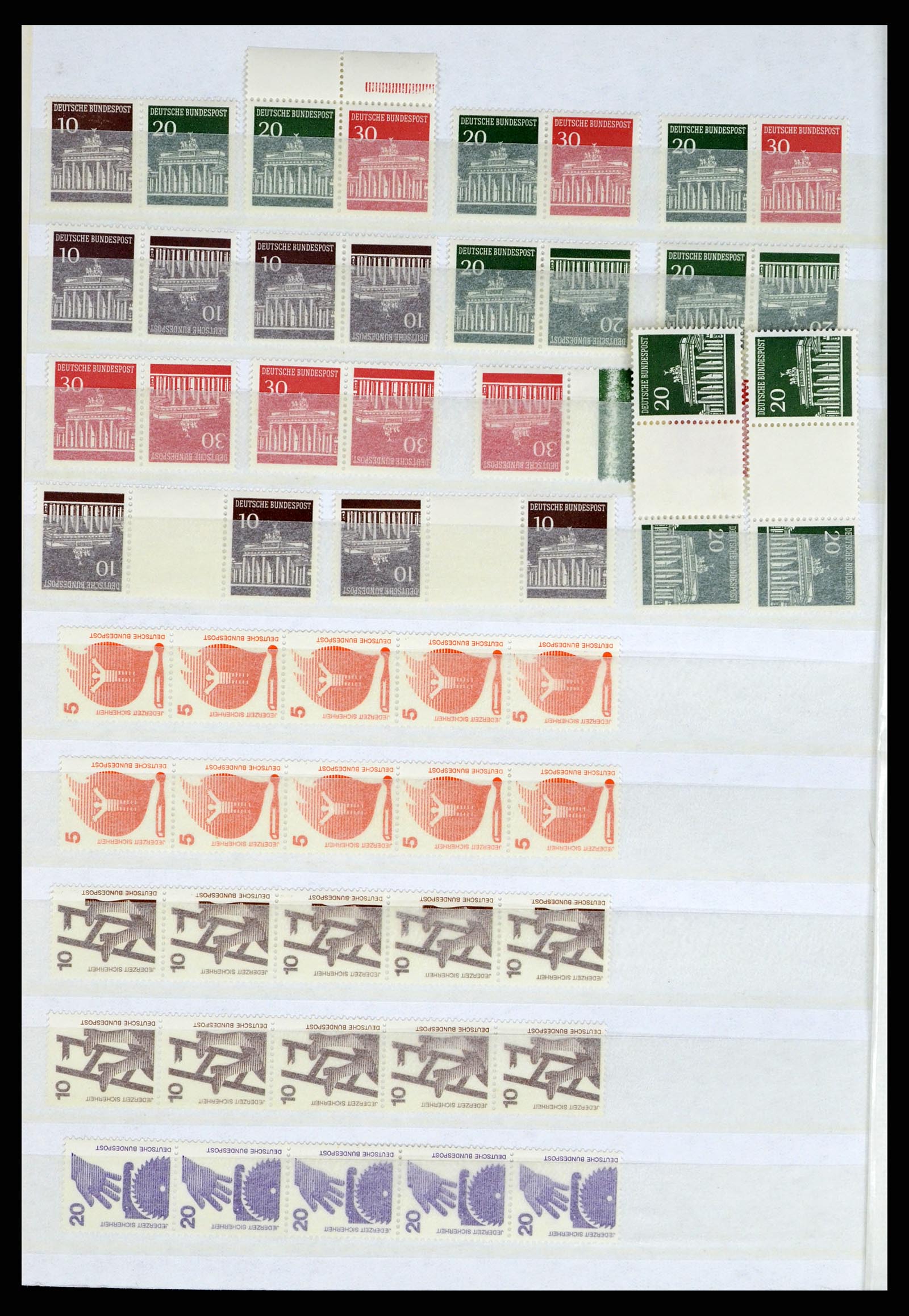 37354 058 - Stamp collection 37354 Bundespost and Berlin 1955-2000.