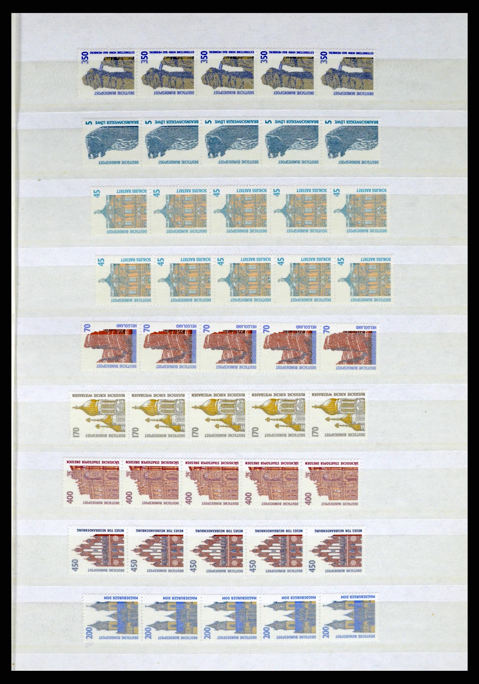 37354 073 - Stamp collection 37354 Bundespost and Berlin 1955-2000.