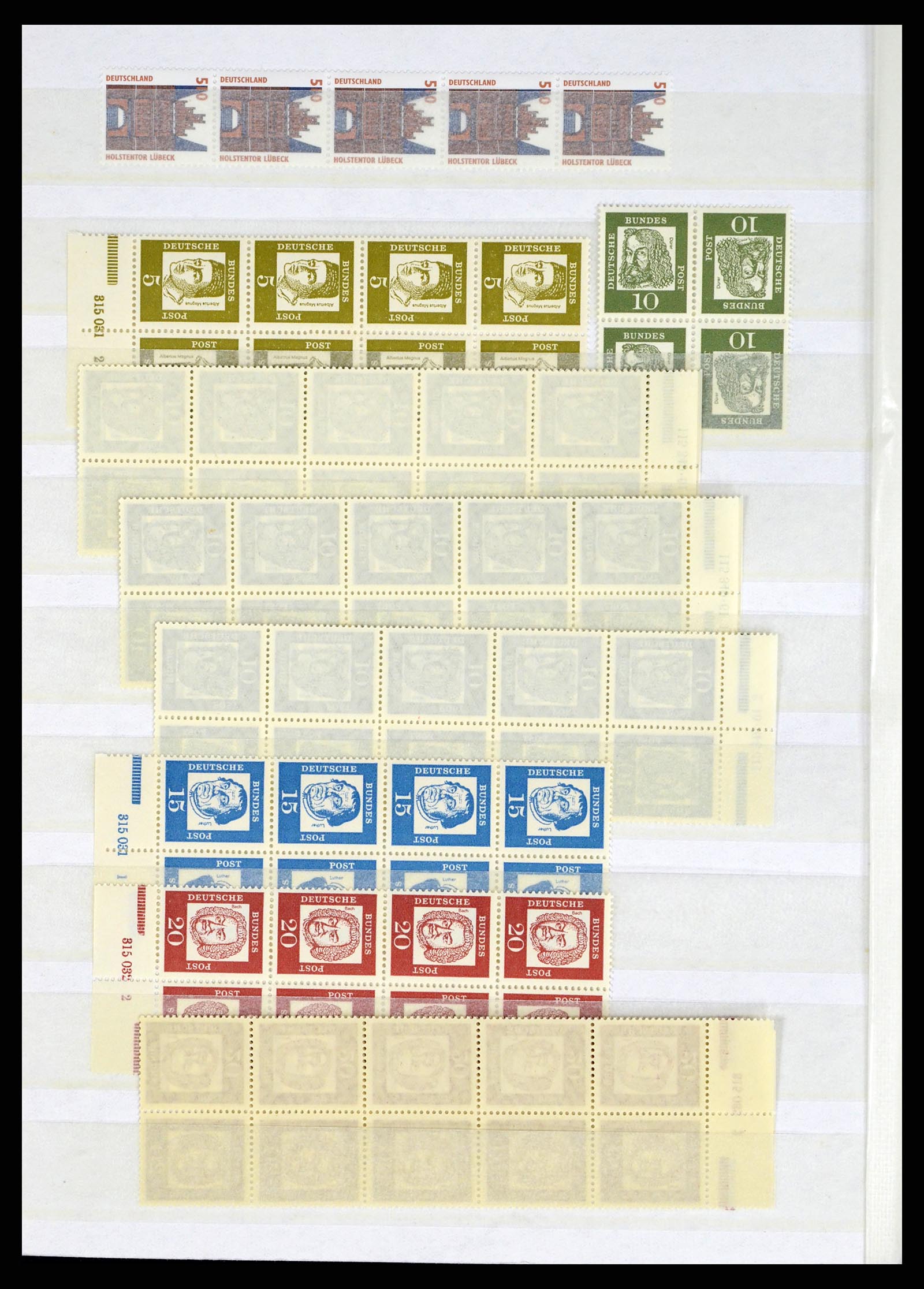 37354 078 - Stamp collection 37354 Bundespost and Berlin 1955-2000.