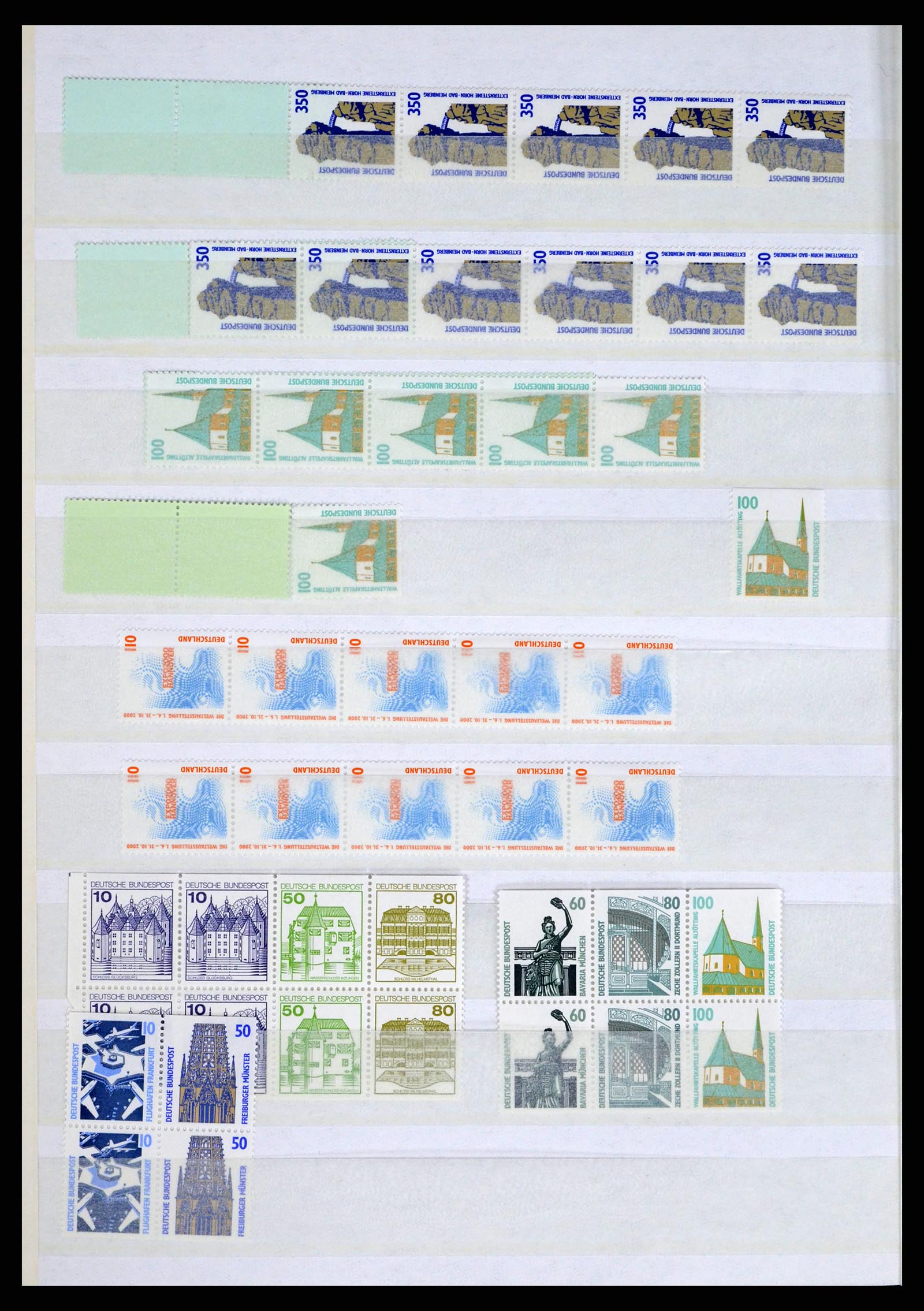 37354 082 - Stamp collection 37354 Bundespost and Berlin 1955-2000.