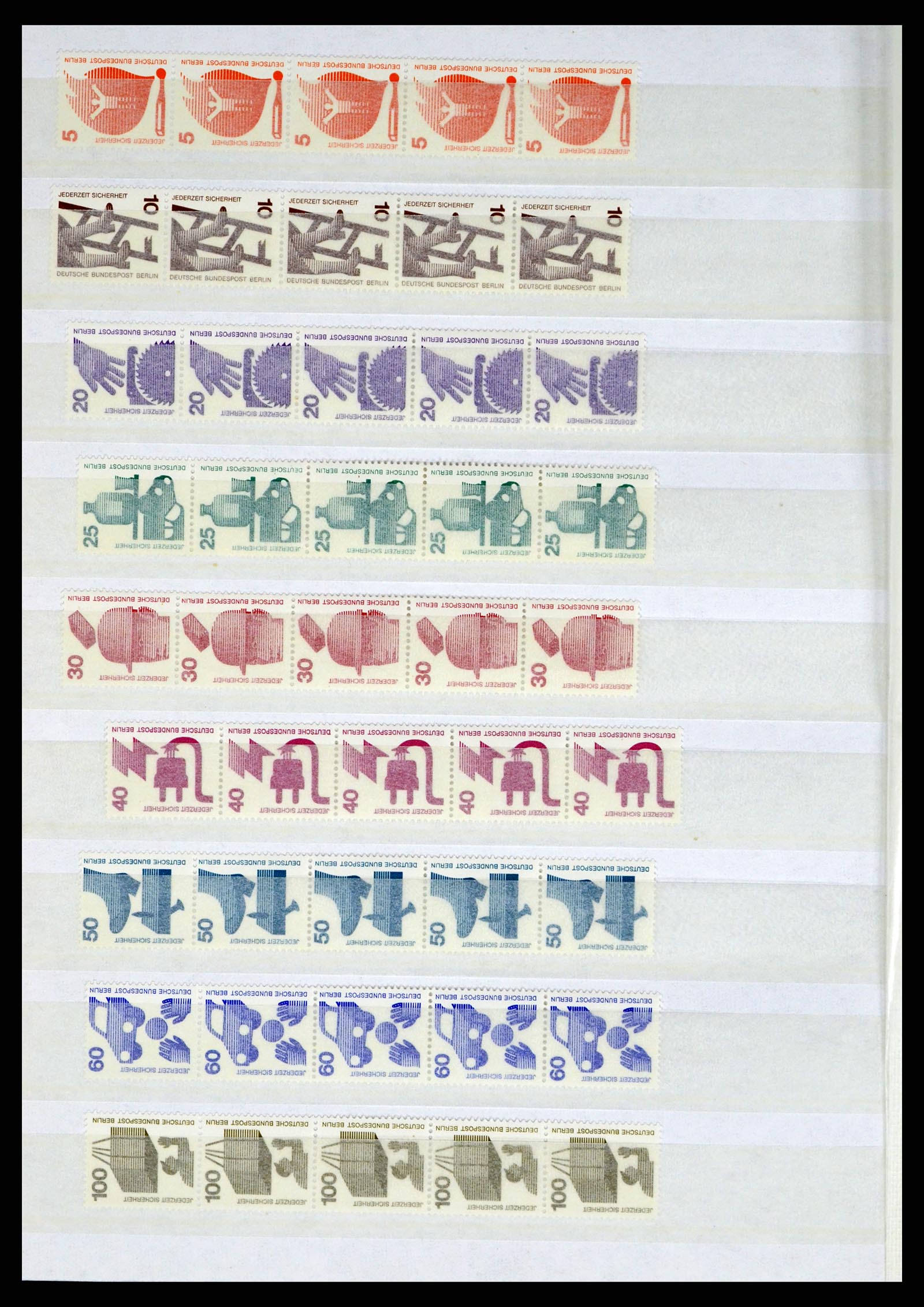 37354 095 - Stamp collection 37354 Bundespost and Berlin 1955-2000.