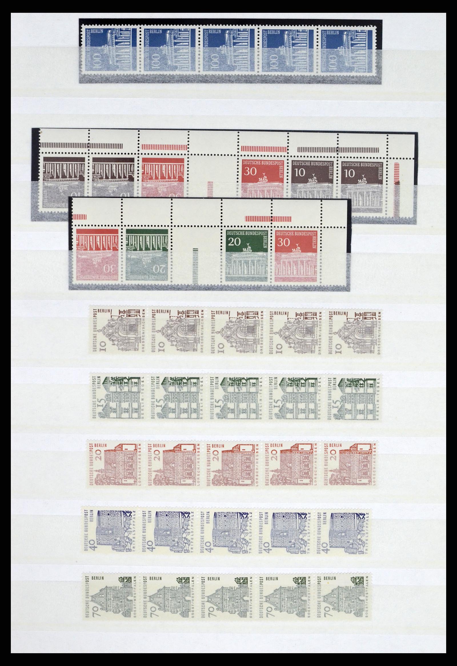37354 096 - Stamp collection 37354 Bundespost and Berlin 1955-2000.