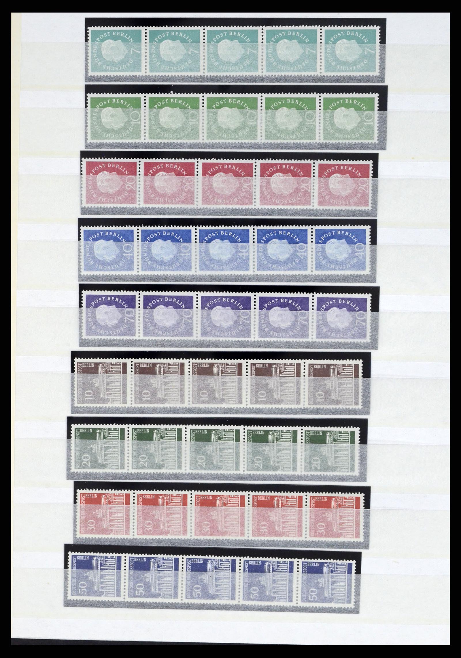 37354 097 - Stamp collection 37354 Bundespost and Berlin 1955-2000.