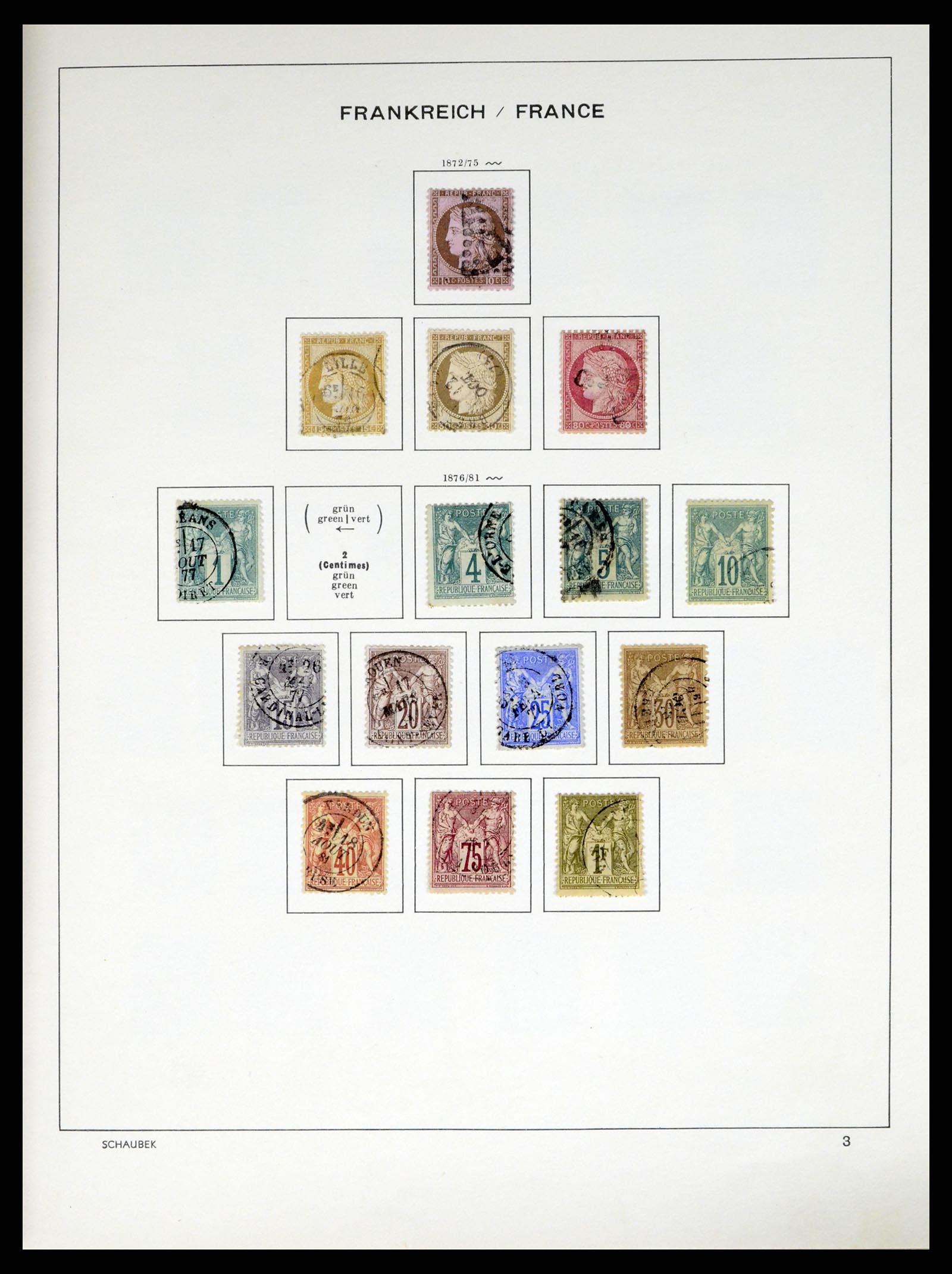 37355 005 - Stamp collection 37355 France 1849-1985.