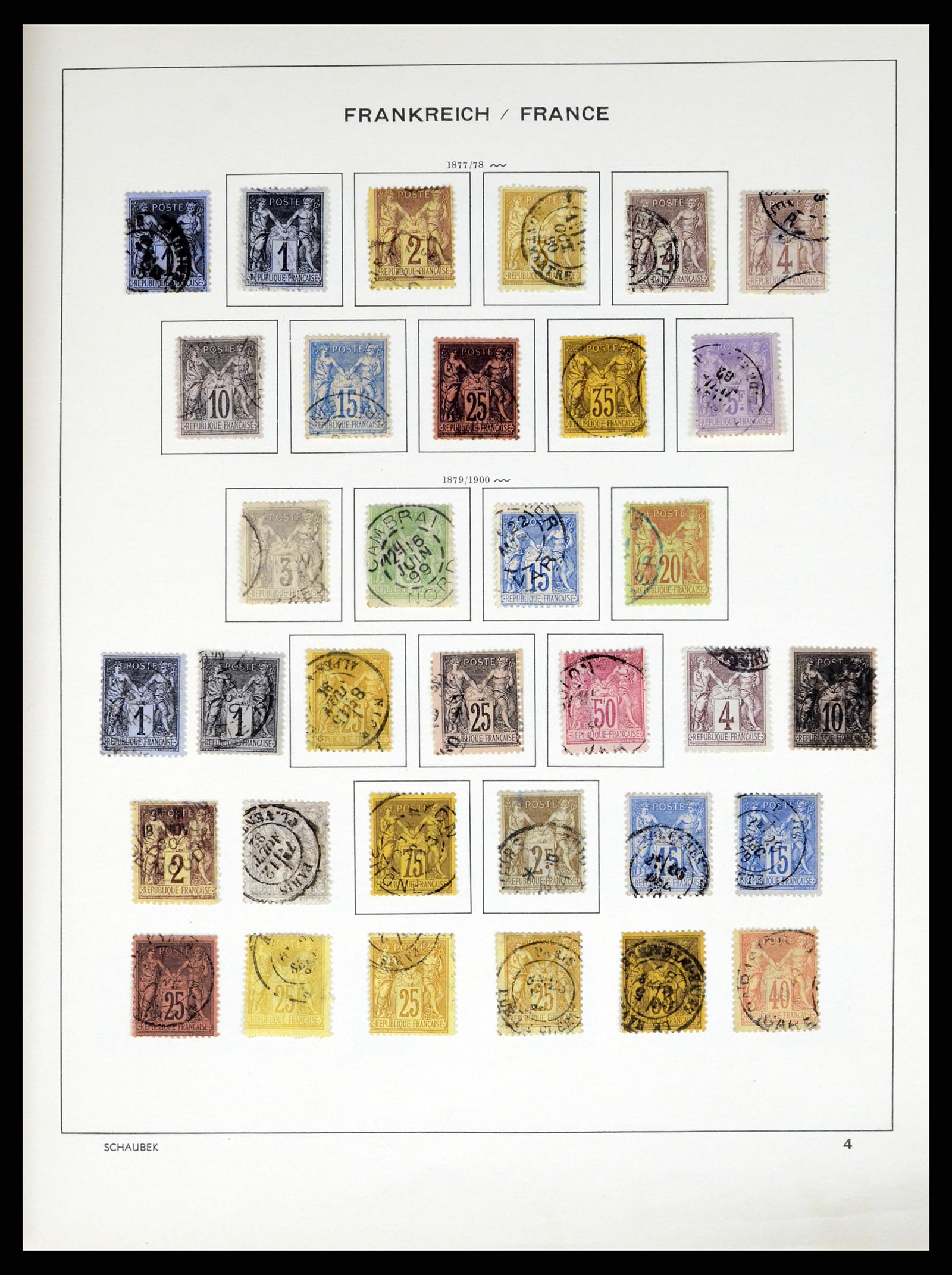 37355 006 - Stamp collection 37355 France 1849-1985.