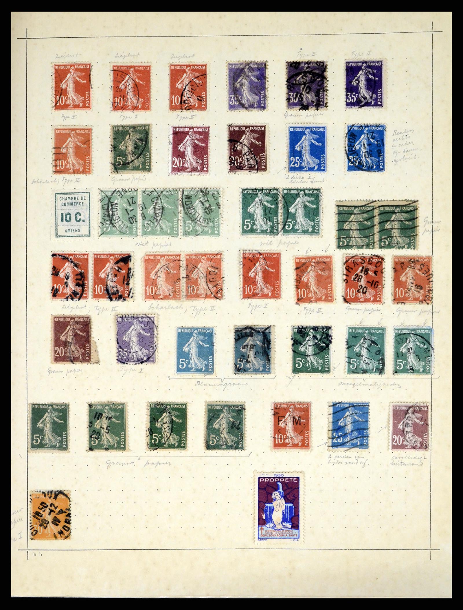 37355 017 - Stamp collection 37355 France 1849-1985.