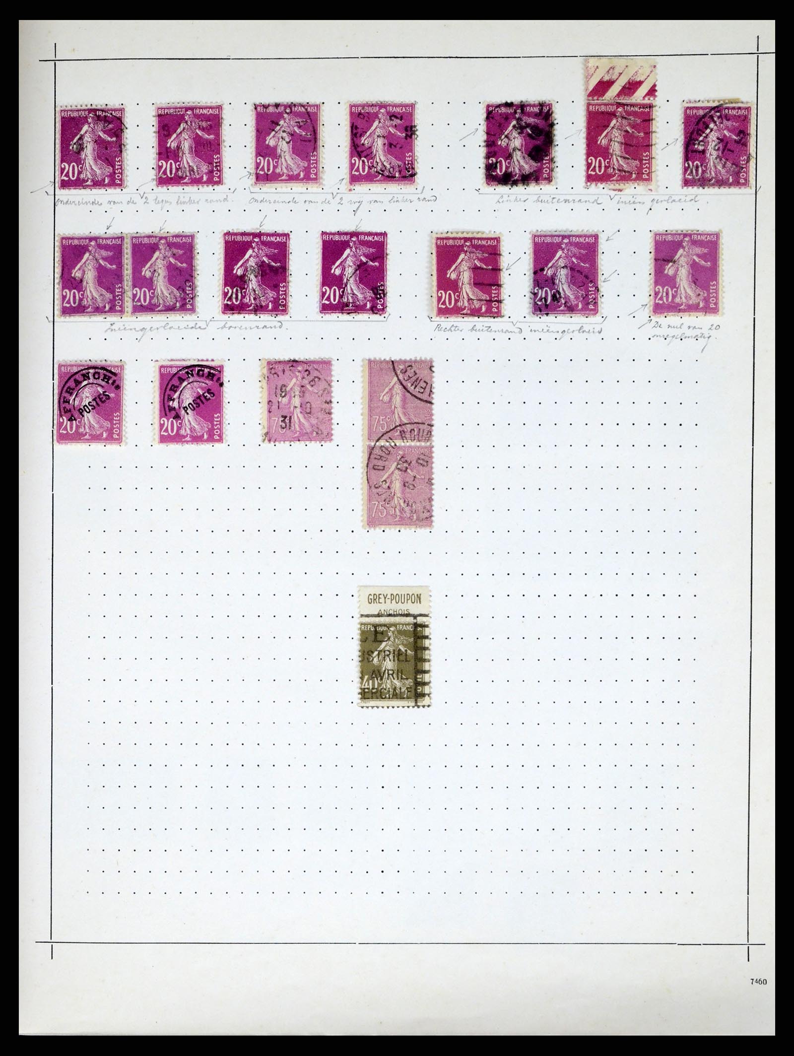 37355 018 - Stamp collection 37355 France 1849-1985.