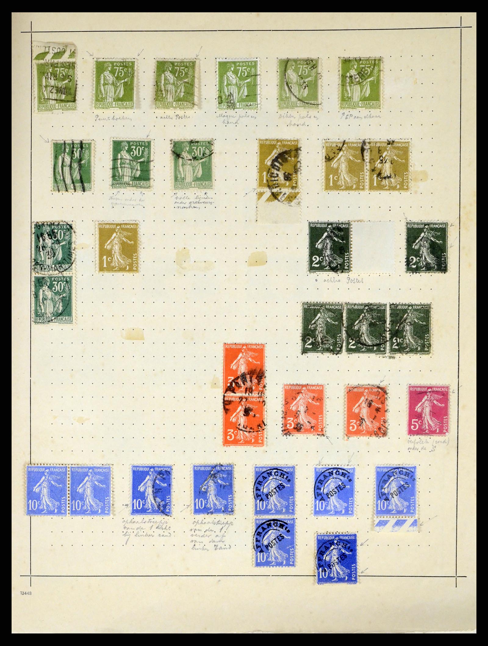 37355 019 - Stamp collection 37355 France 1849-1985.
