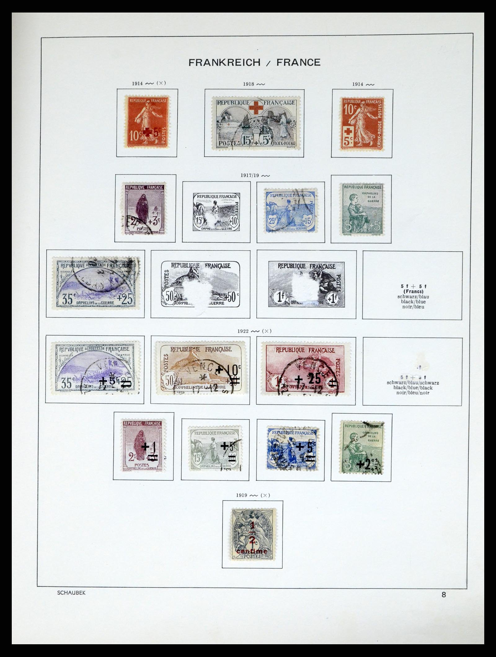 37355 020 - Stamp collection 37355 France 1849-1985.