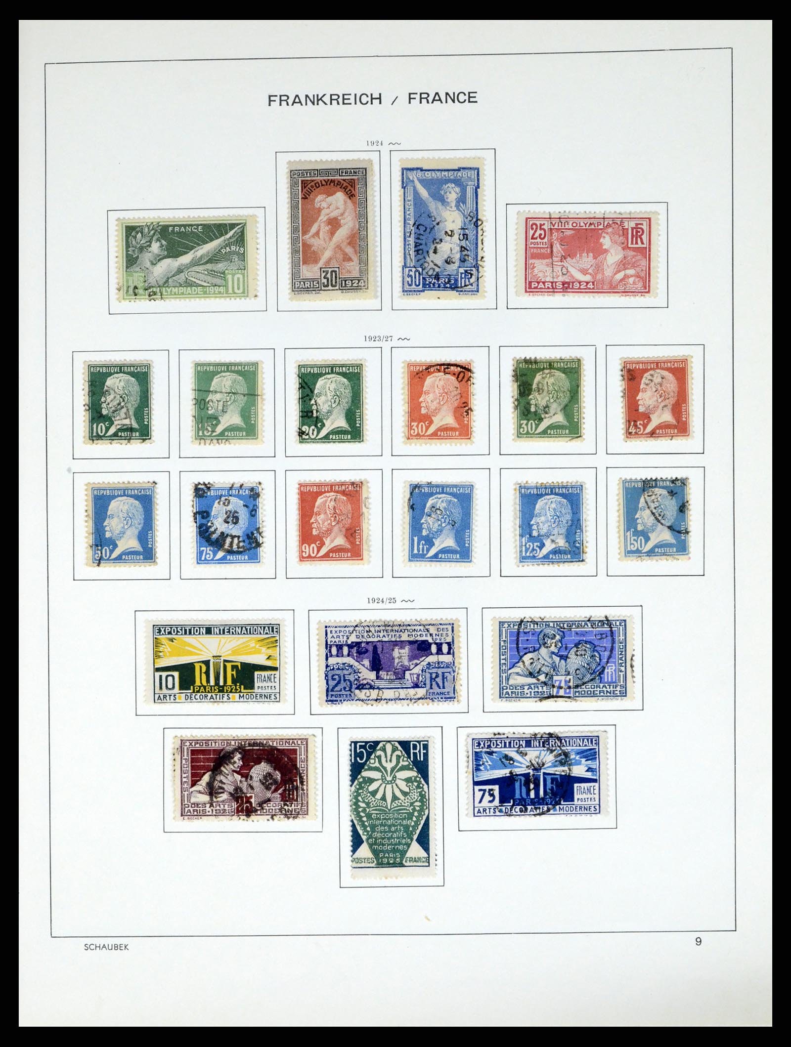 37355 022 - Stamp collection 37355 France 1849-1985.