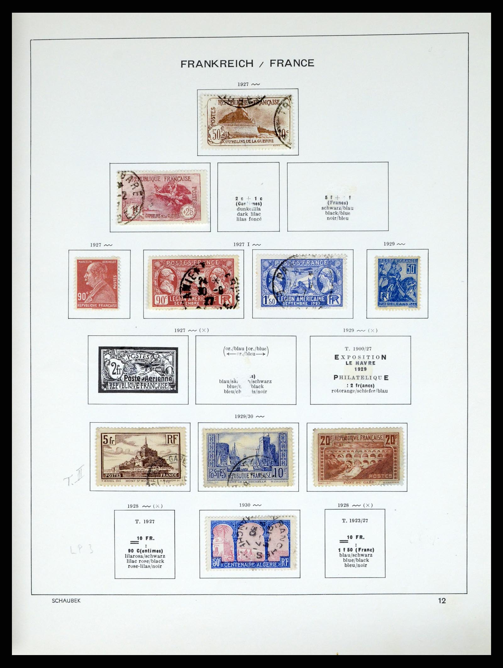 37355 025 - Stamp collection 37355 France 1849-1985.