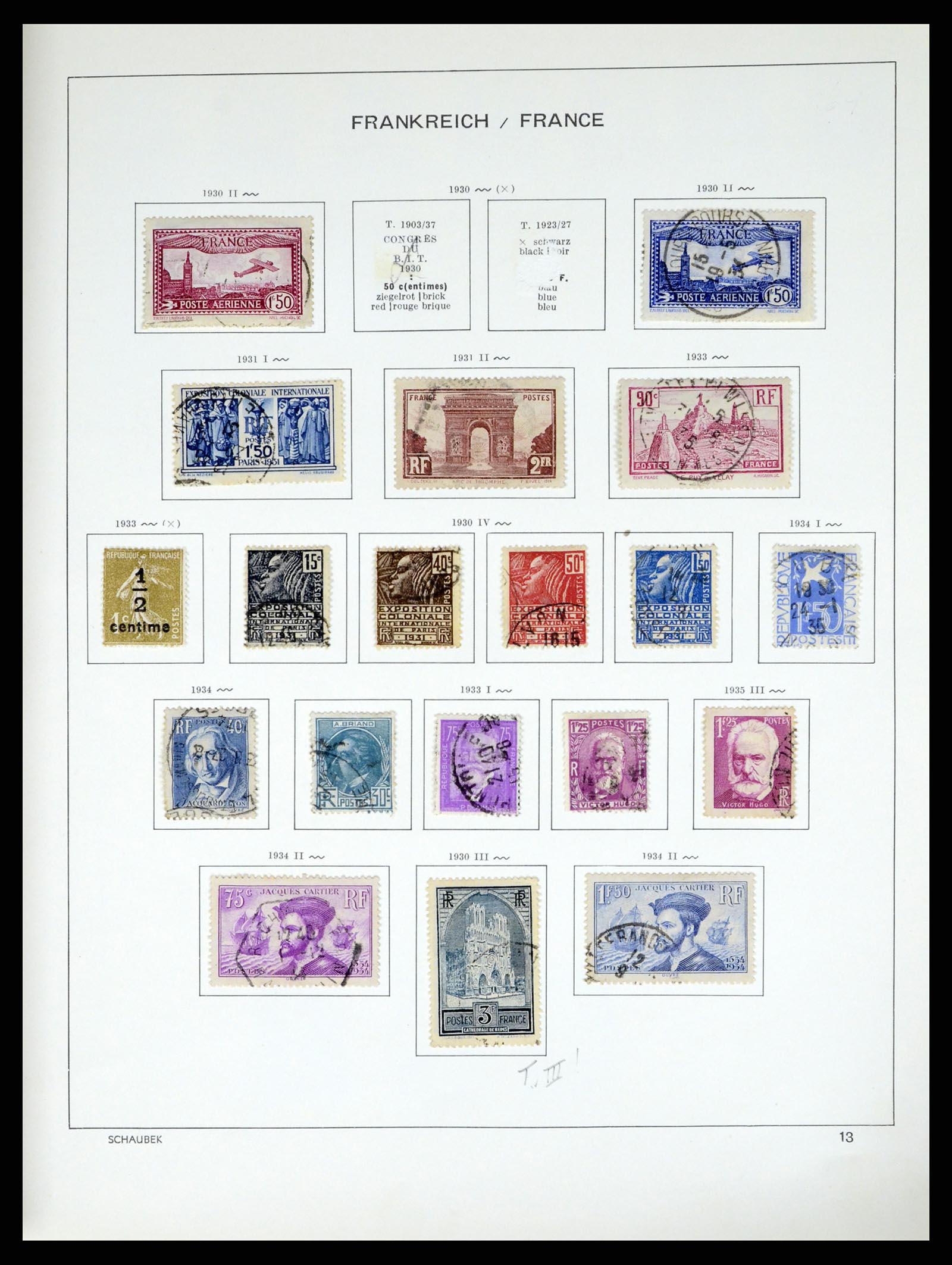37355 026 - Stamp collection 37355 France 1849-1985.