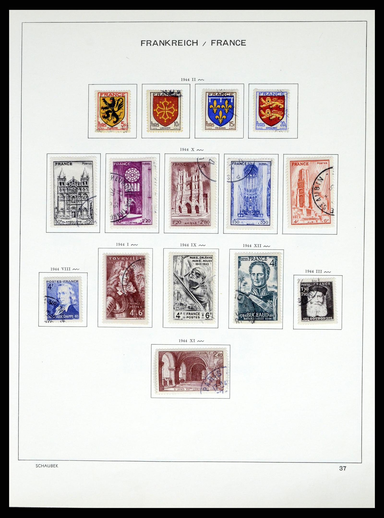 37355 050 - Stamp collection 37355 France 1849-1985.