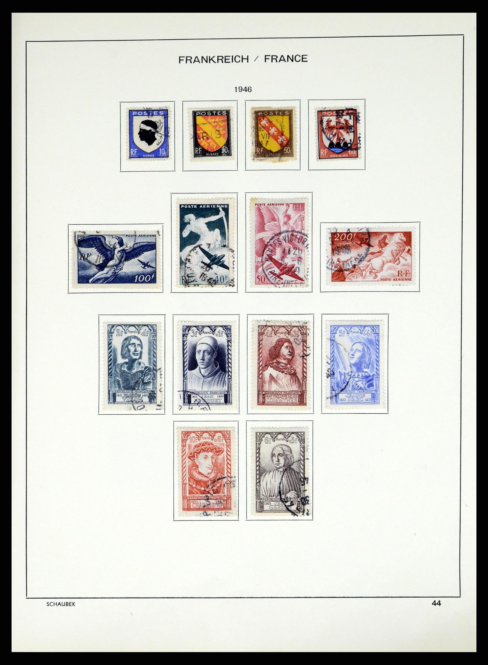 37355 058 - Stamp collection 37355 France 1849-1985.