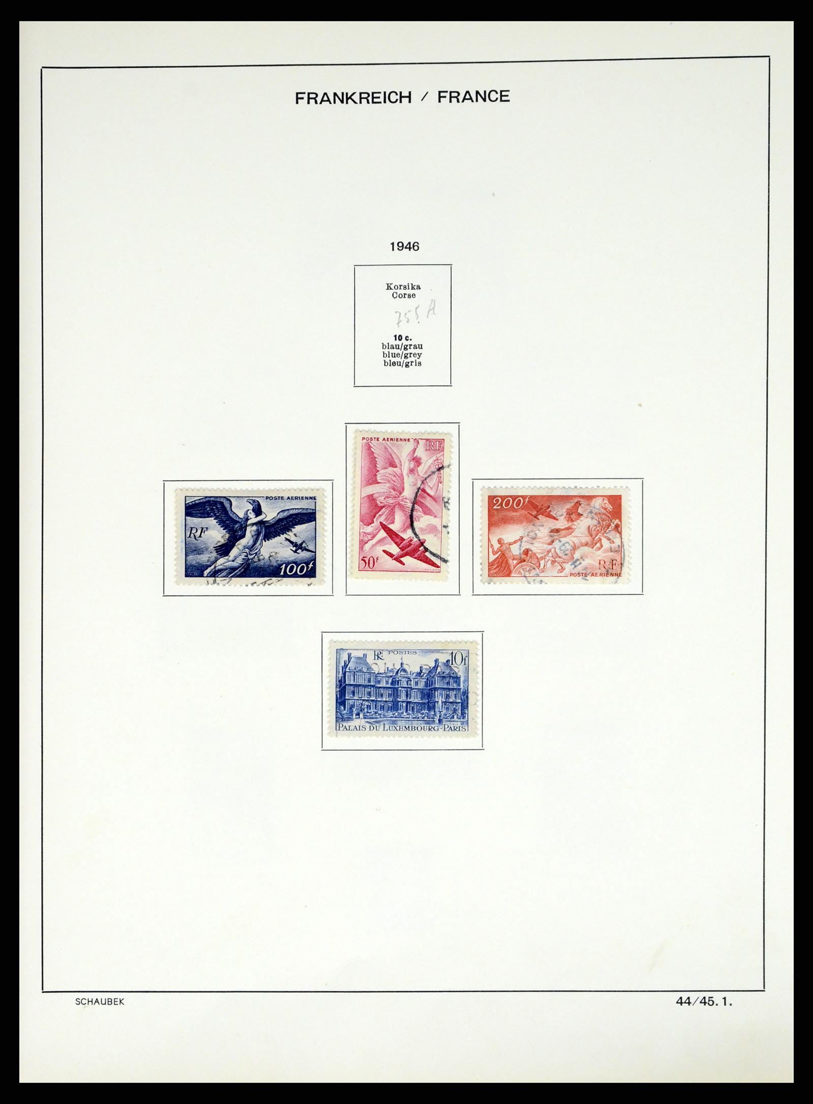 37355 060 - Stamp collection 37355 France 1849-1985.