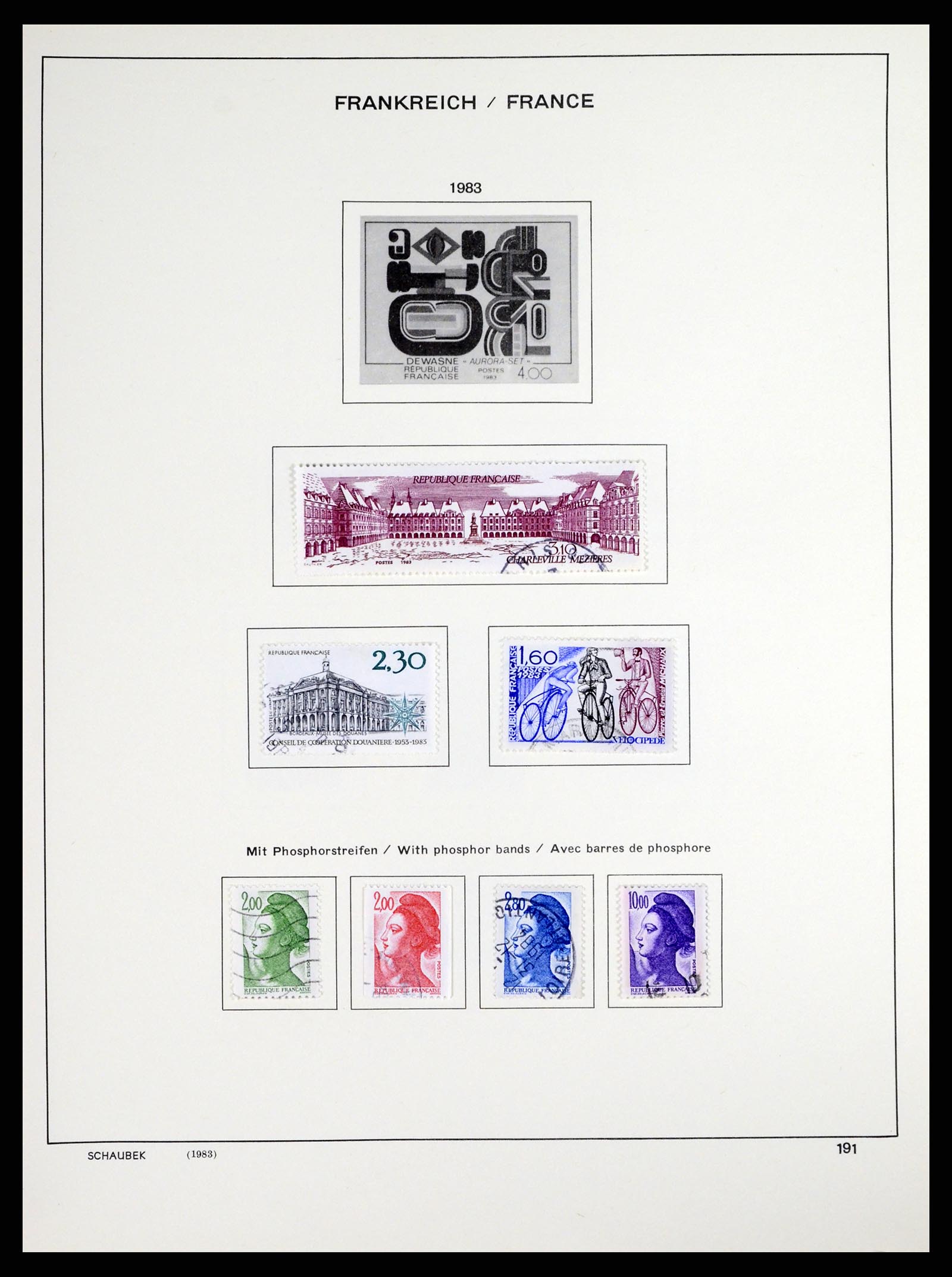 37355 203 - Stamp collection 37355 France 1849-1985.