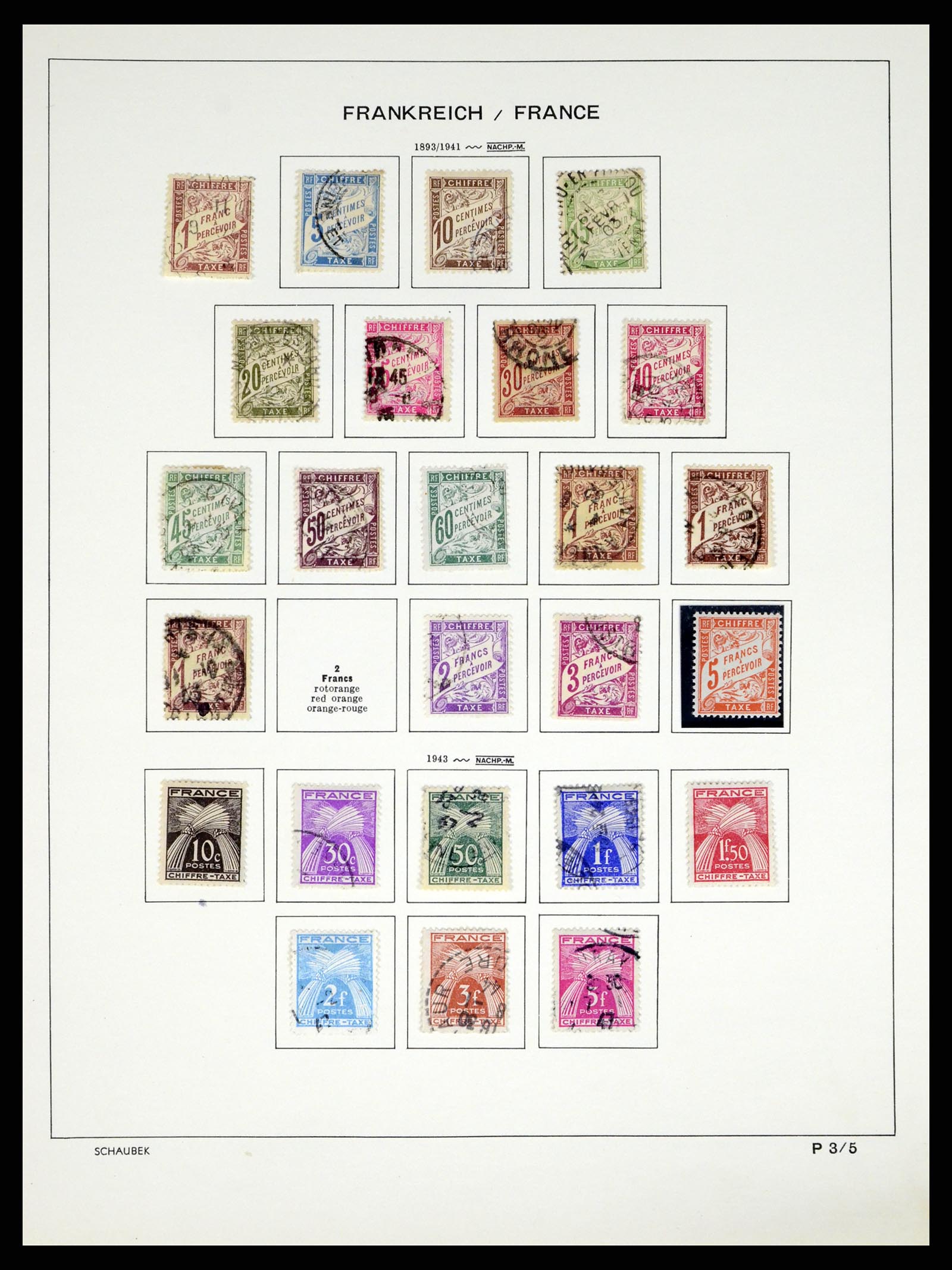 37355 211 - Stamp collection 37355 France 1849-1985.