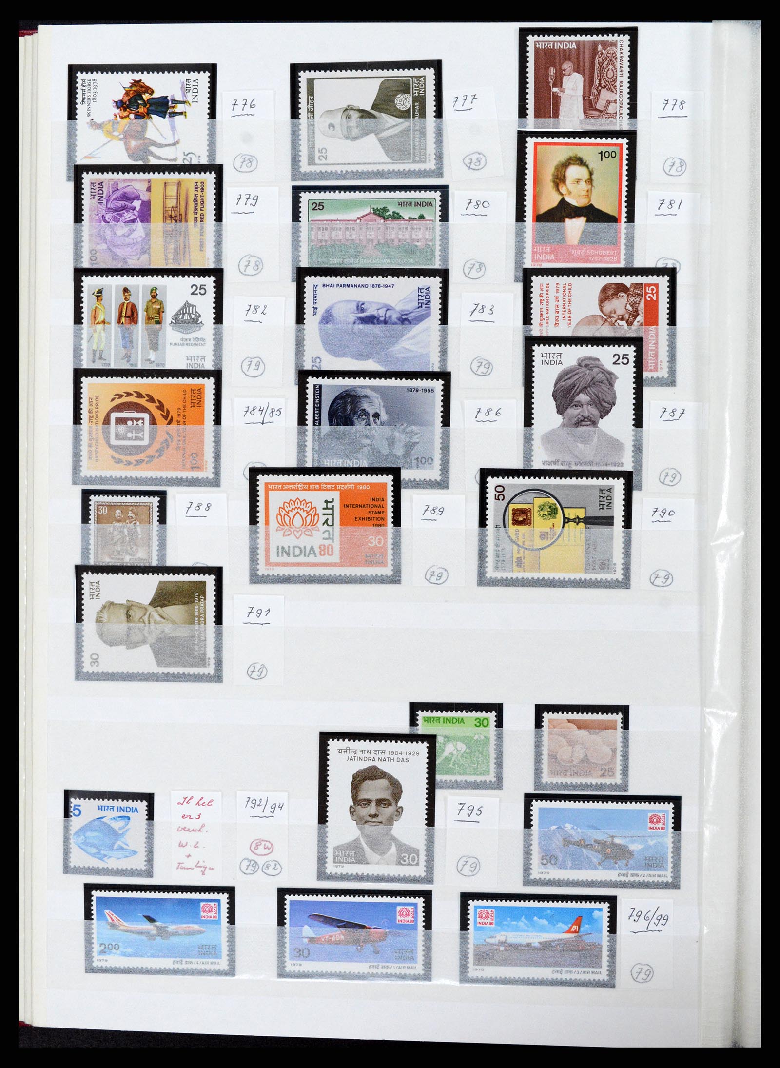 37356 020 - Postzegelverzameling 37356 India 1961-2014.