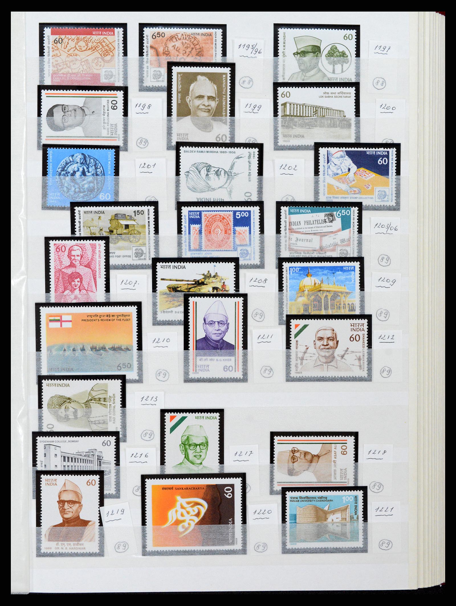 37356 037 - Stamp collection 37356 India 1961-2014.