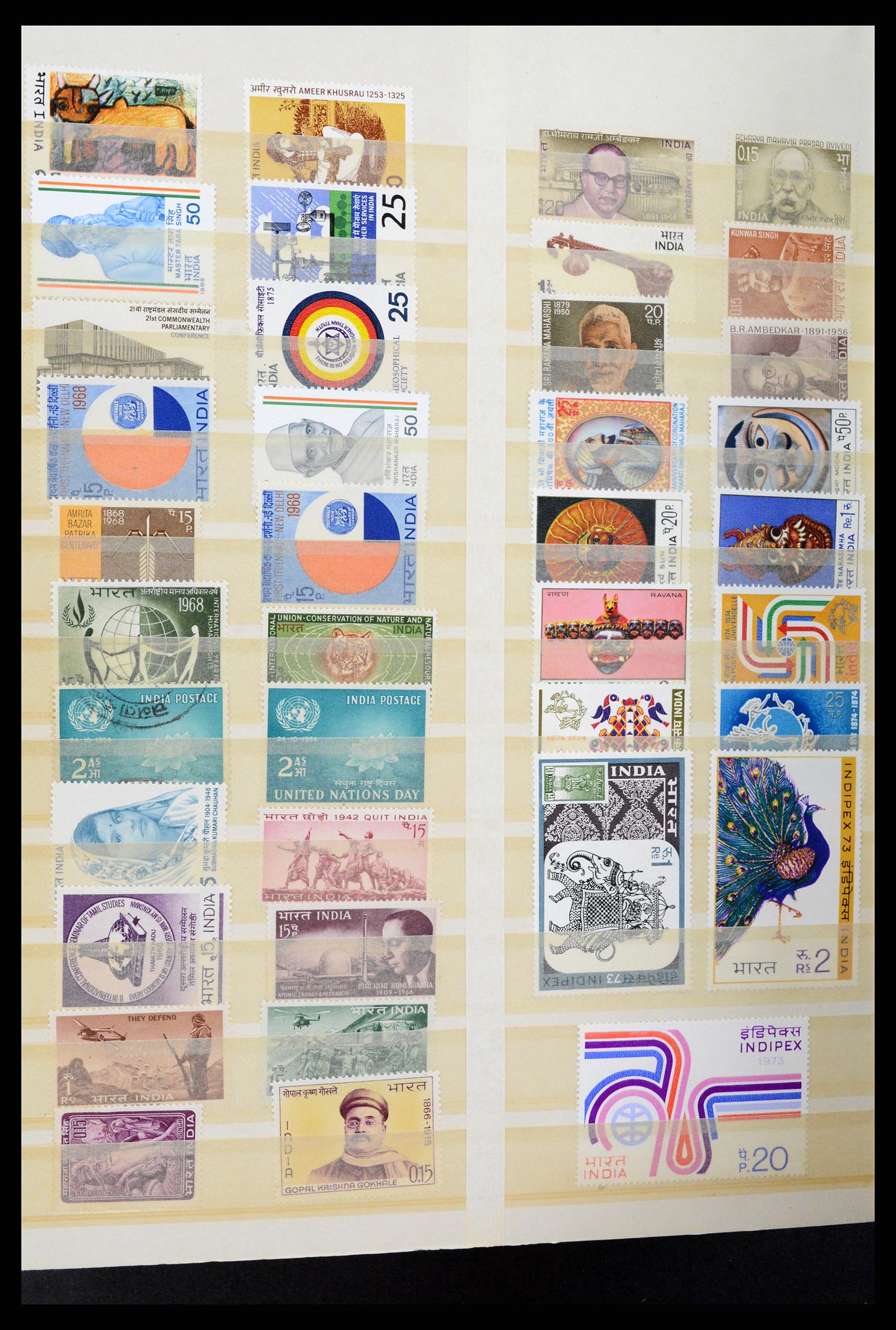 37356 062 - Postzegelverzameling 37356 India 1961-2014.