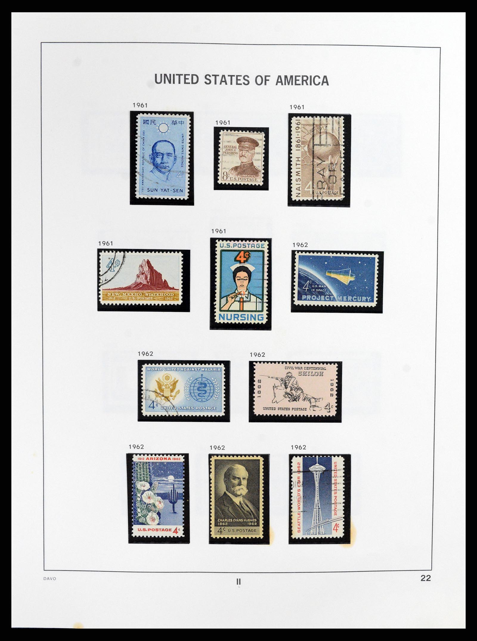 37357 022 - Stamp collection 37357 USA 1945-2009.