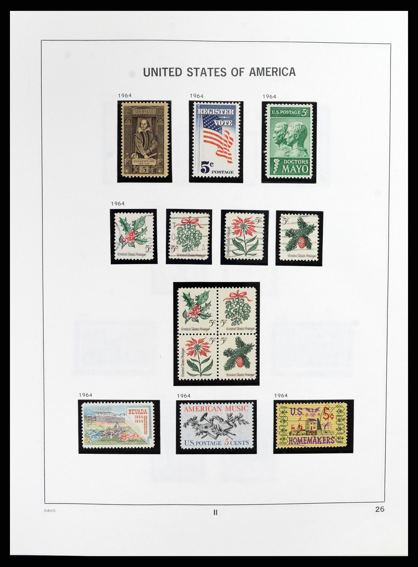 37357 030 - Stamp collection 37357 USA 1945-2009.