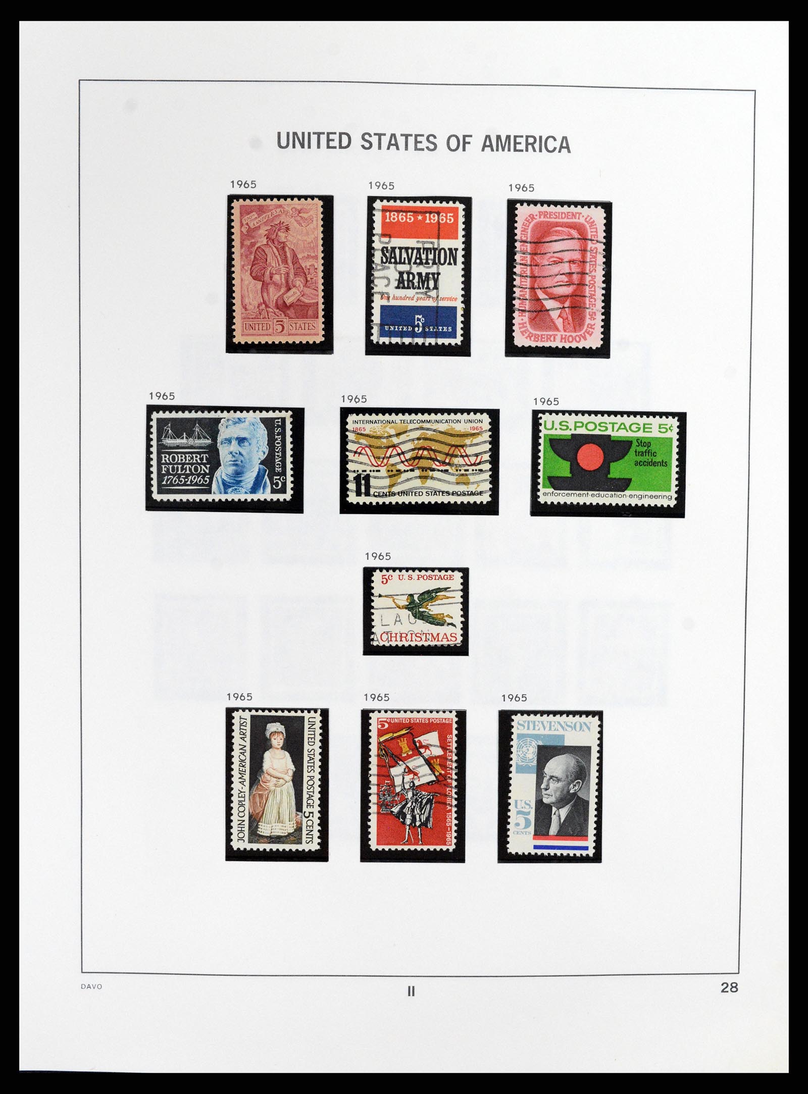 37357 032 - Stamp collection 37357 USA 1945-2009.