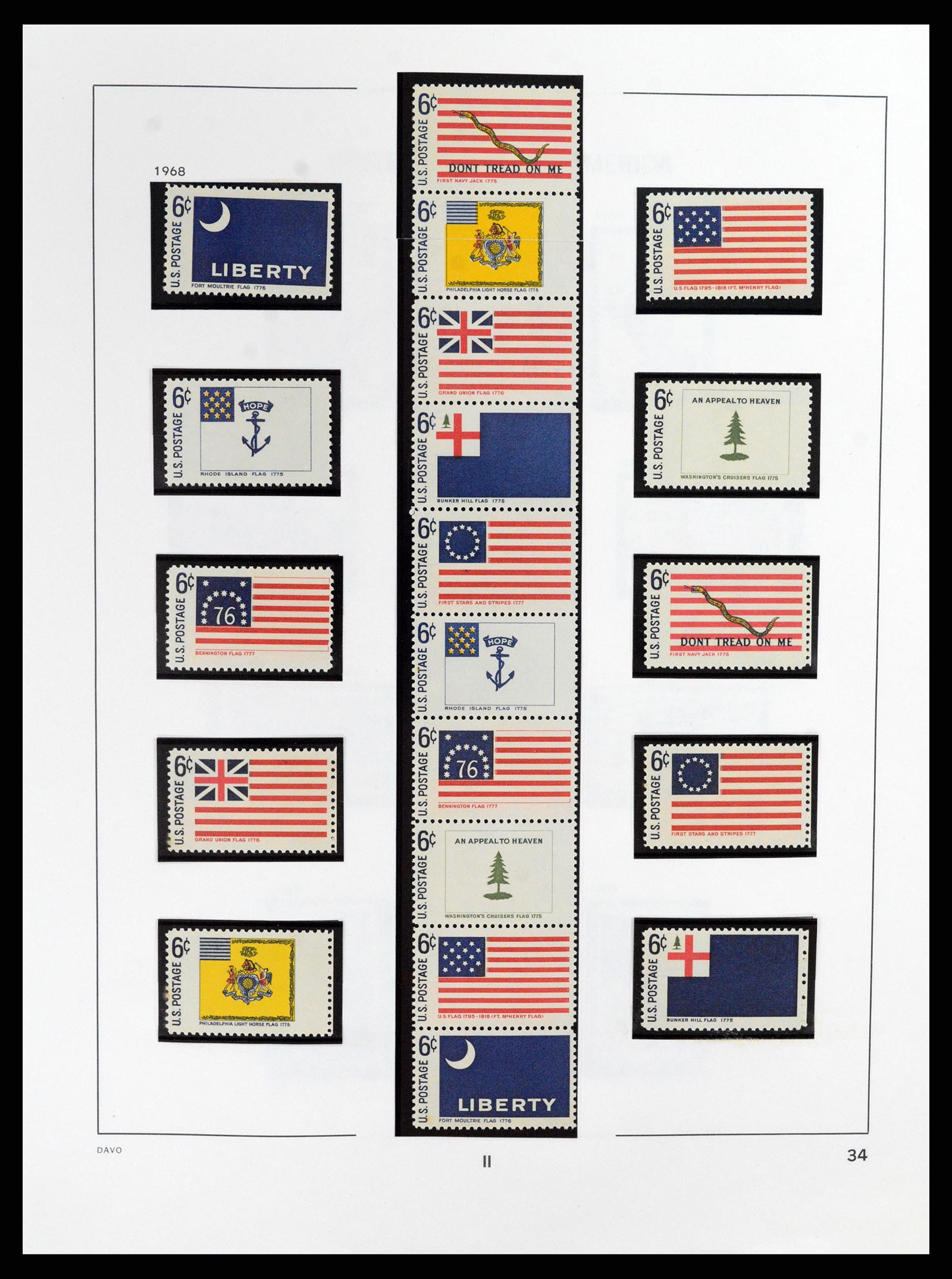 37357 038 - Stamp collection 37357 USA 1945-2009.