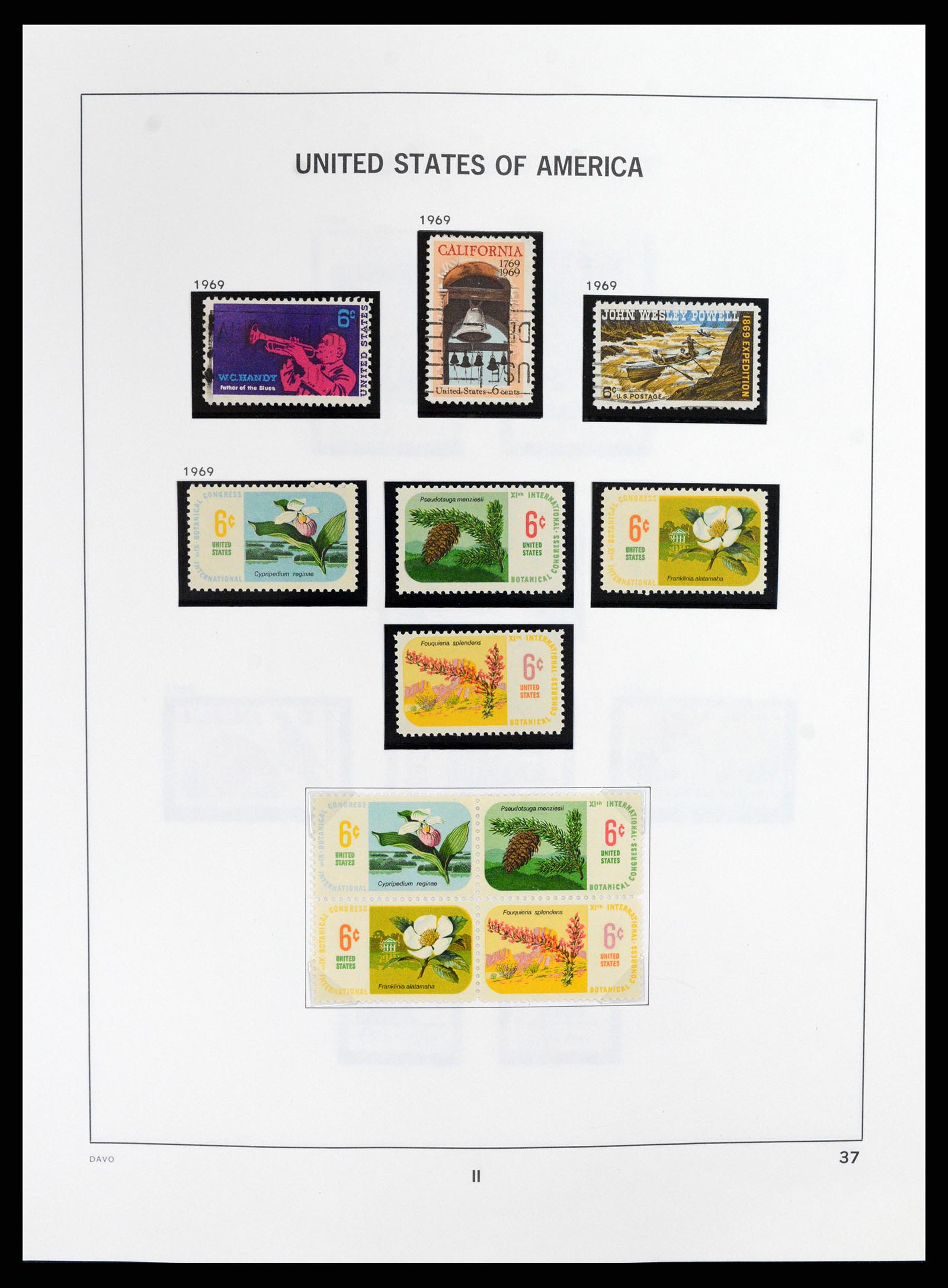 37357 041 - Stamp collection 37357 USA 1945-2009.