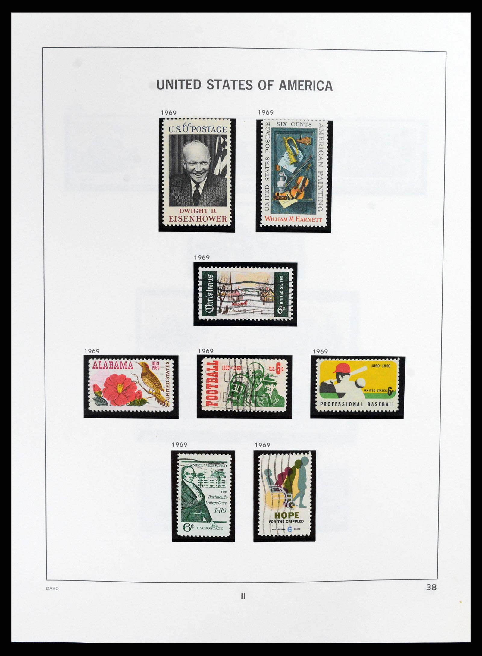 37357 042 - Stamp collection 37357 USA 1945-2009.