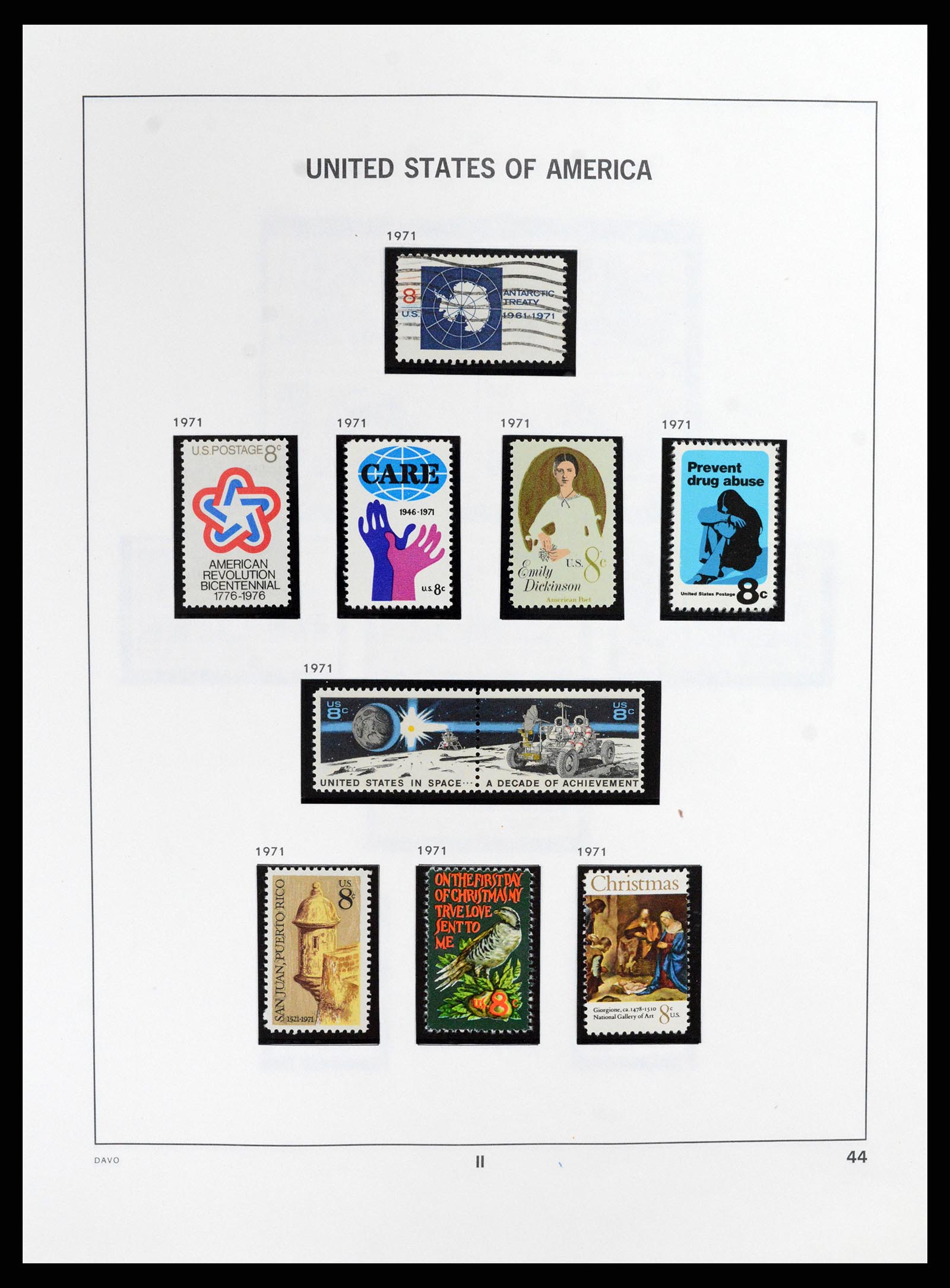 37357 048 - Stamp collection 37357 USA 1945-2009.