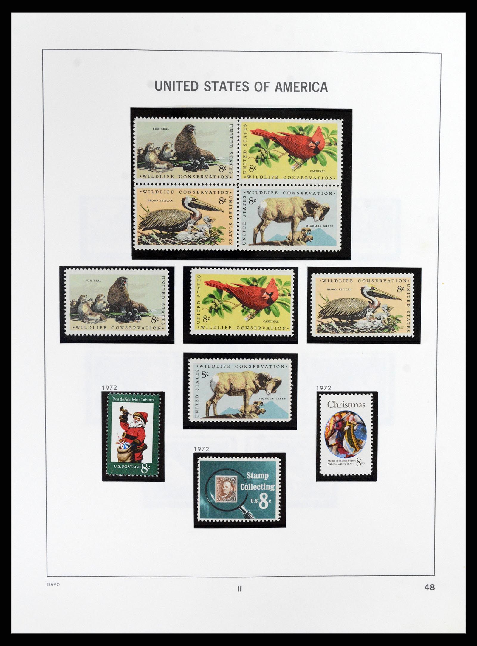 37357 052 - Stamp collection 37357 USA 1945-2009.