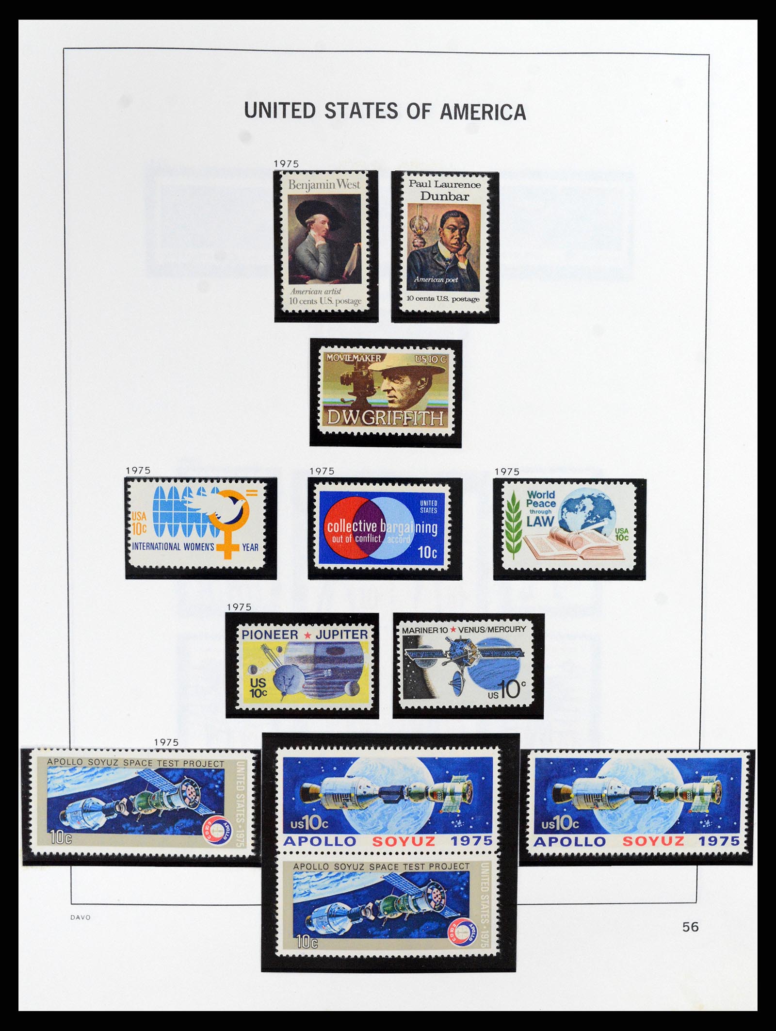37357 060 - Stamp collection 37357 USA 1945-2009.