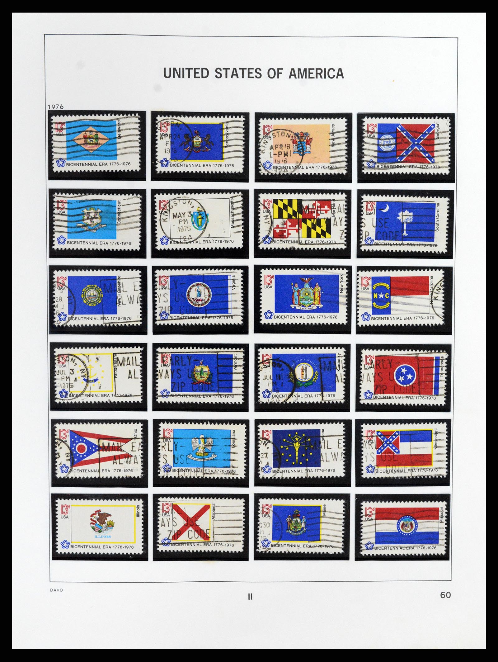 37357 064 - Stamp collection 37357 USA 1945-2009.