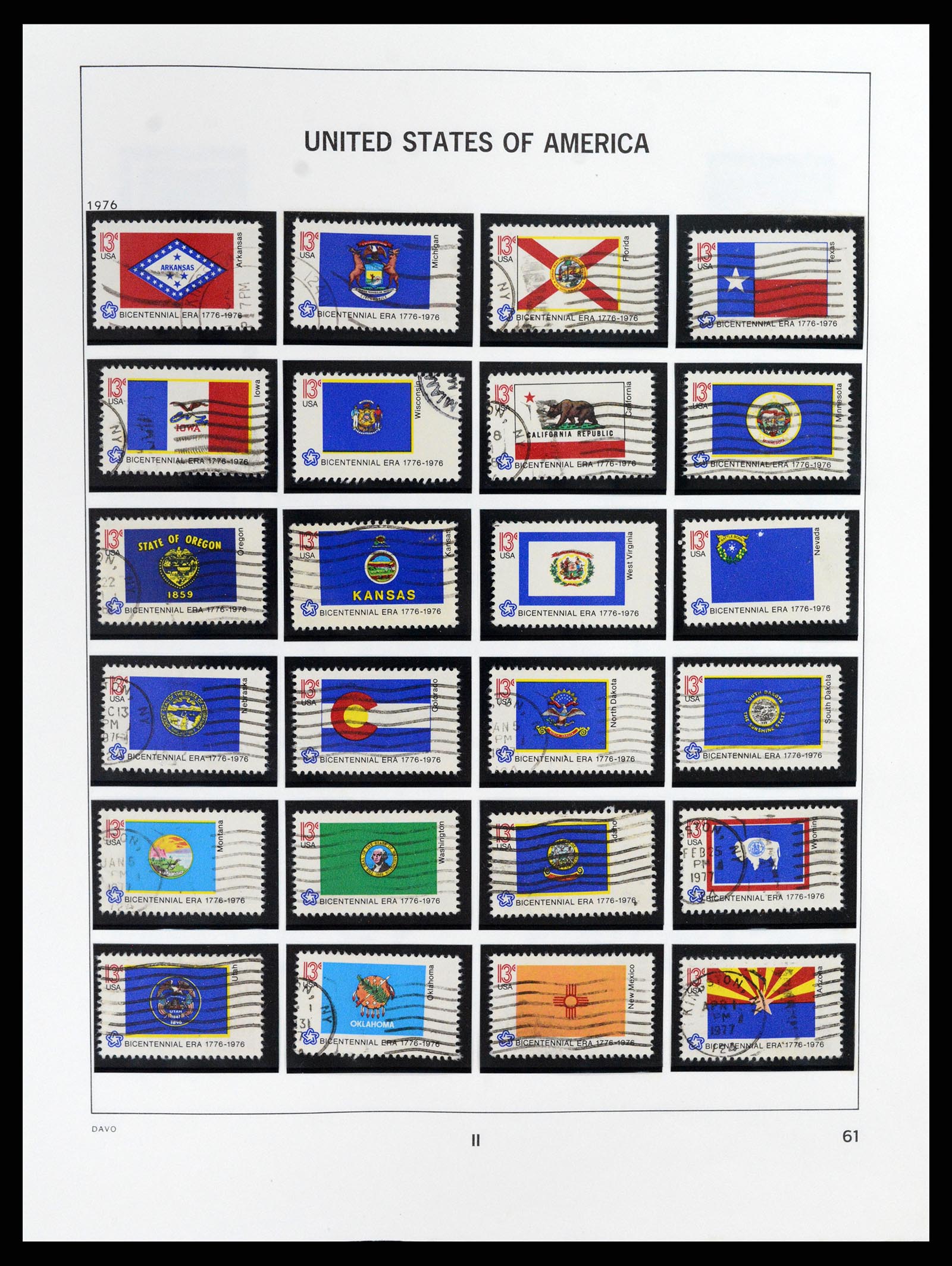 37357 065 - Stamp collection 37357 USA 1945-2009.