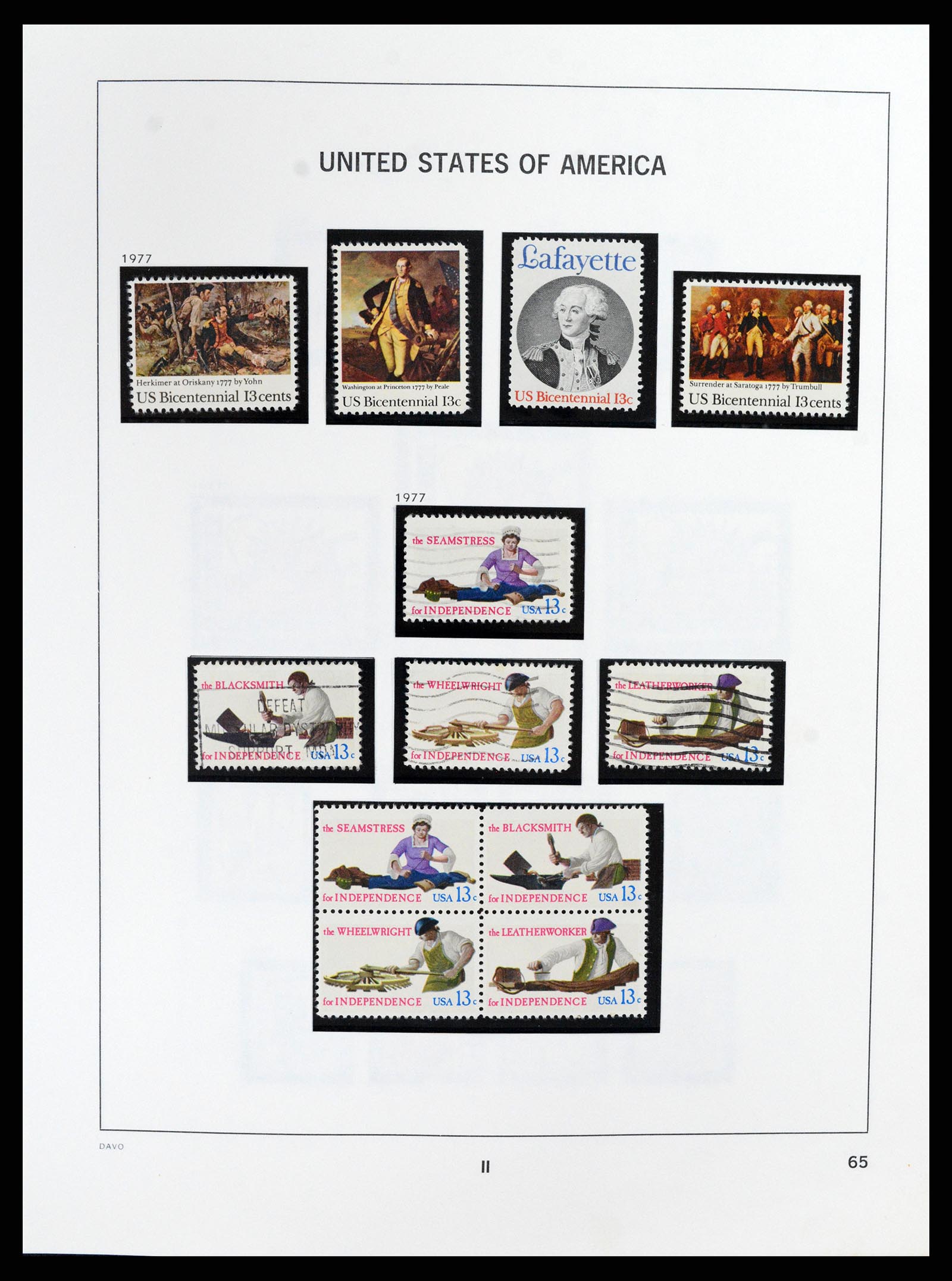 37357 069 - Stamp collection 37357 USA 1945-2009.