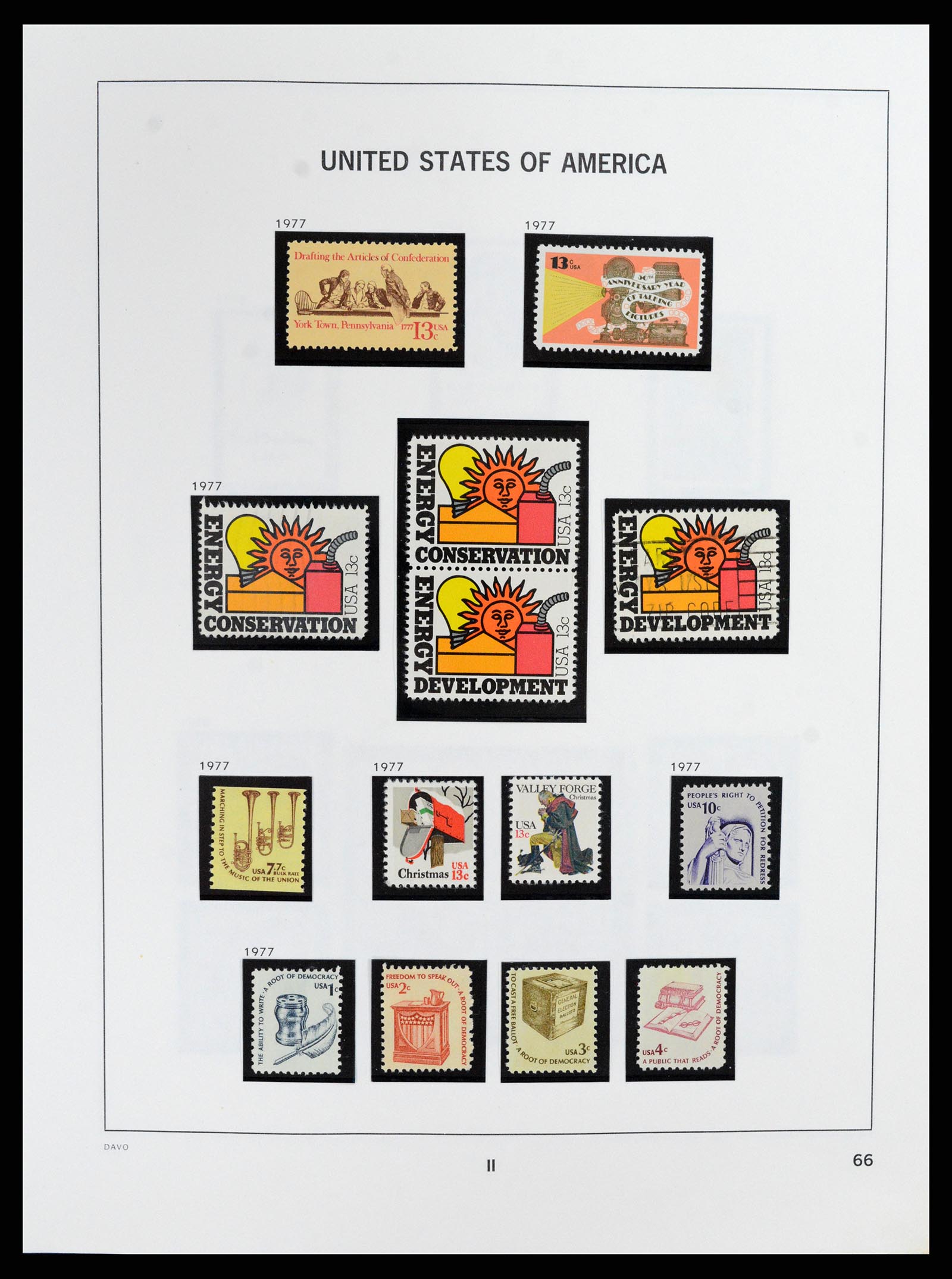 37357 070 - Stamp collection 37357 USA 1945-2009.