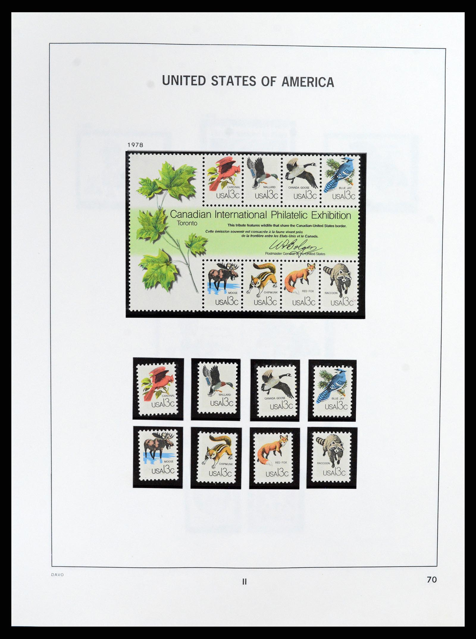 37357 074 - Stamp collection 37357 USA 1945-2009.