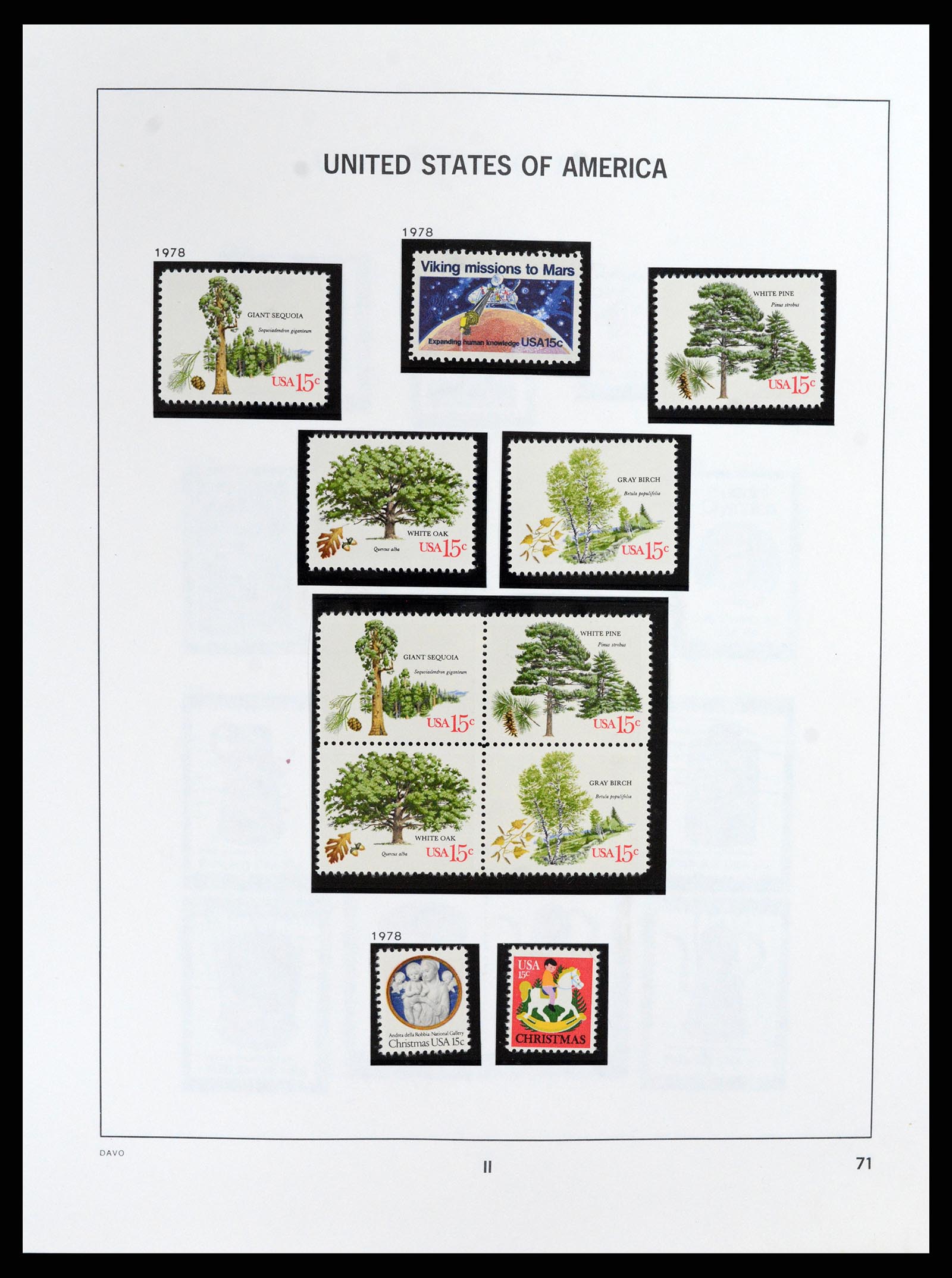 37357 075 - Stamp collection 37357 USA 1945-2009.