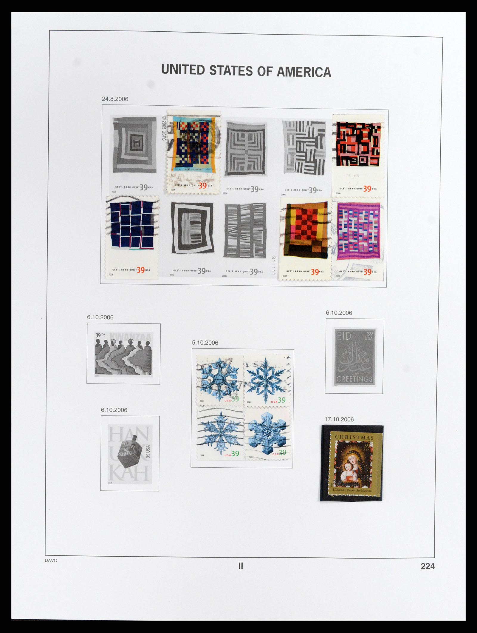 37357 087 - Stamp collection 37357 USA 1945-2009.