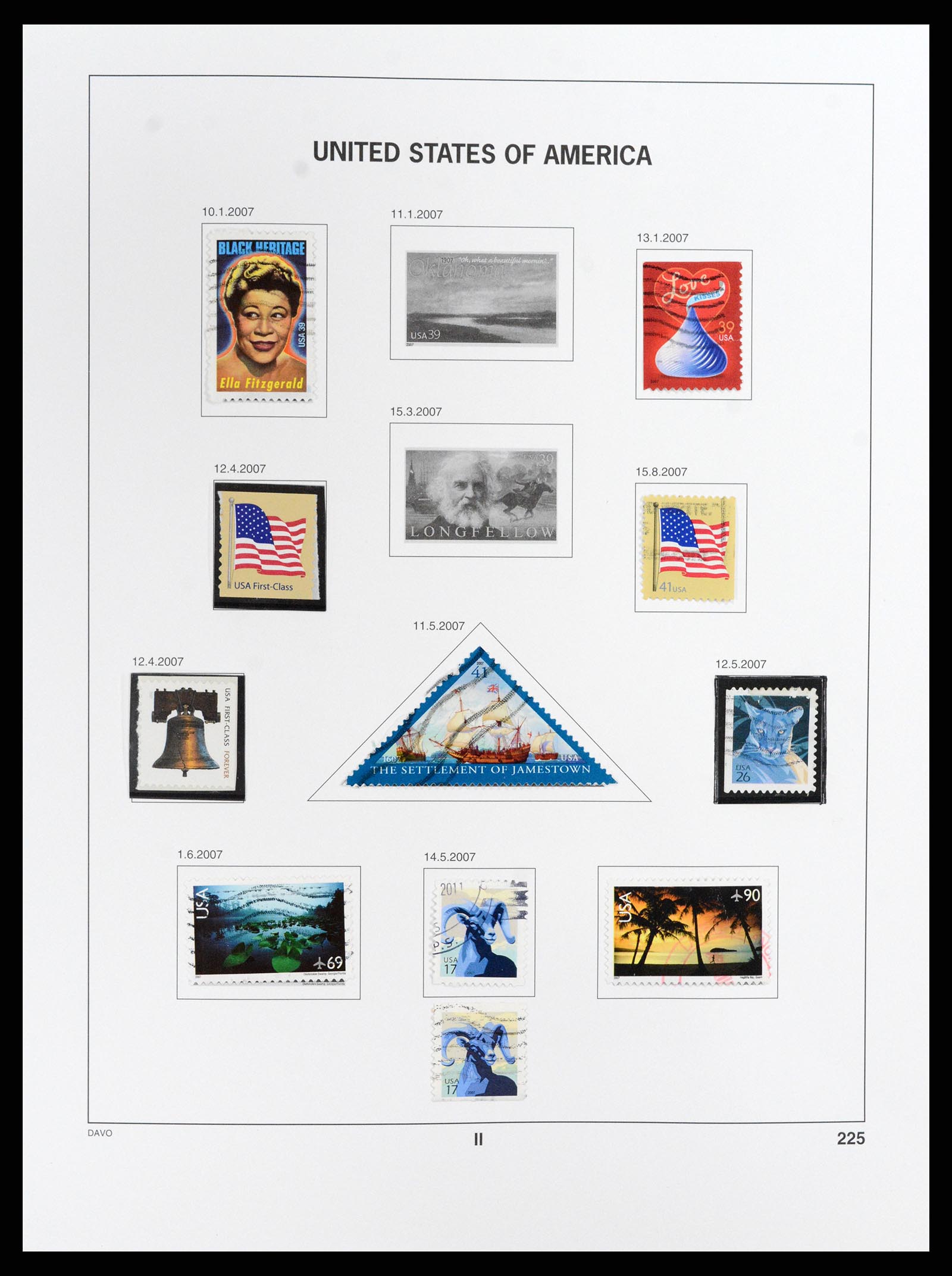37357 088 - Stamp collection 37357 USA 1945-2009.