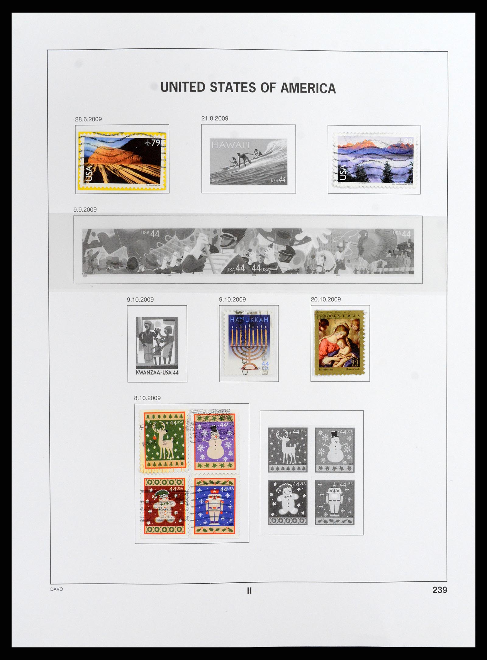 37357 102 - Stamp collection 37357 USA 1945-2009.