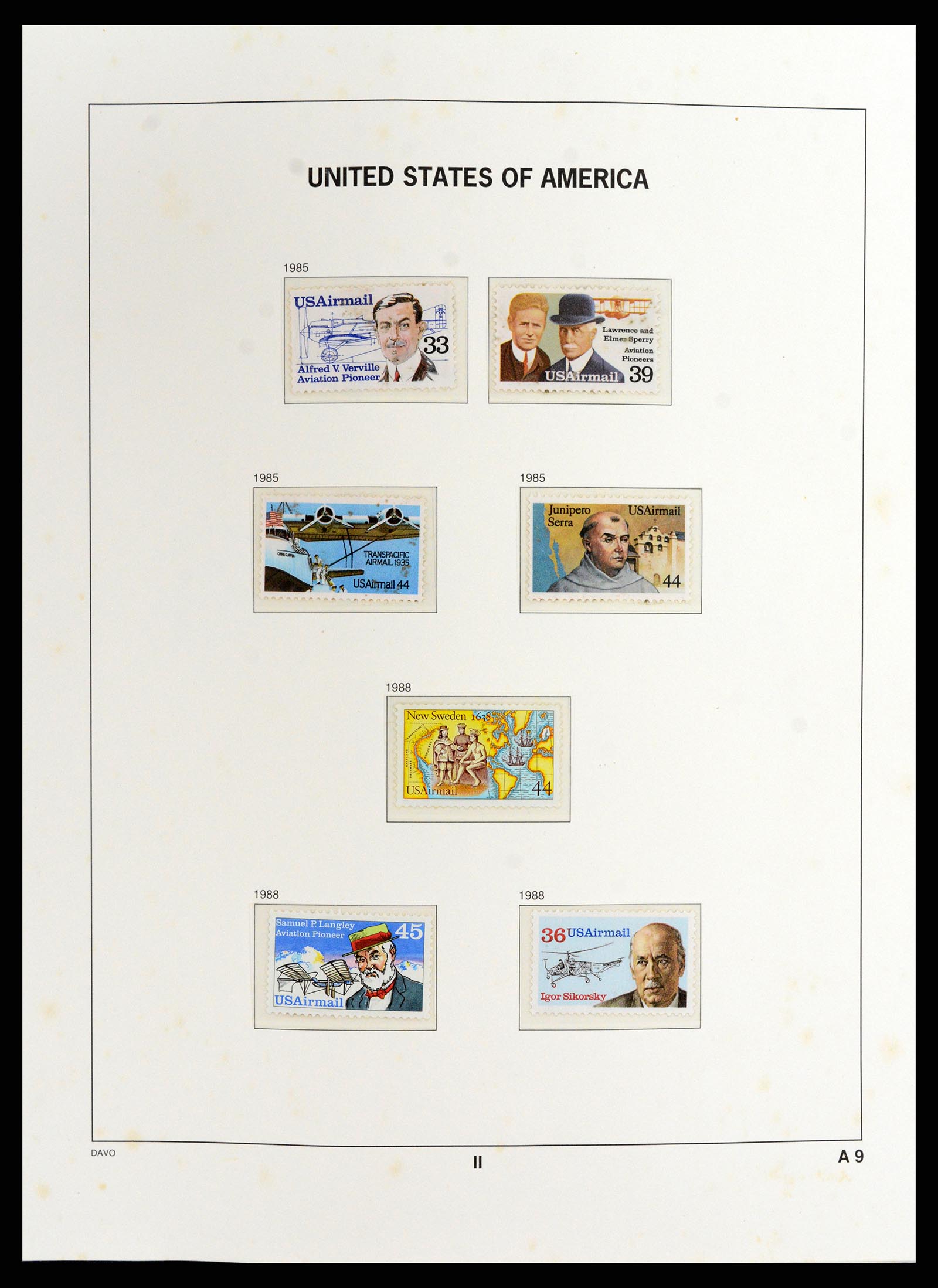 37357 103 - Stamp collection 37357 USA 1945-2009.