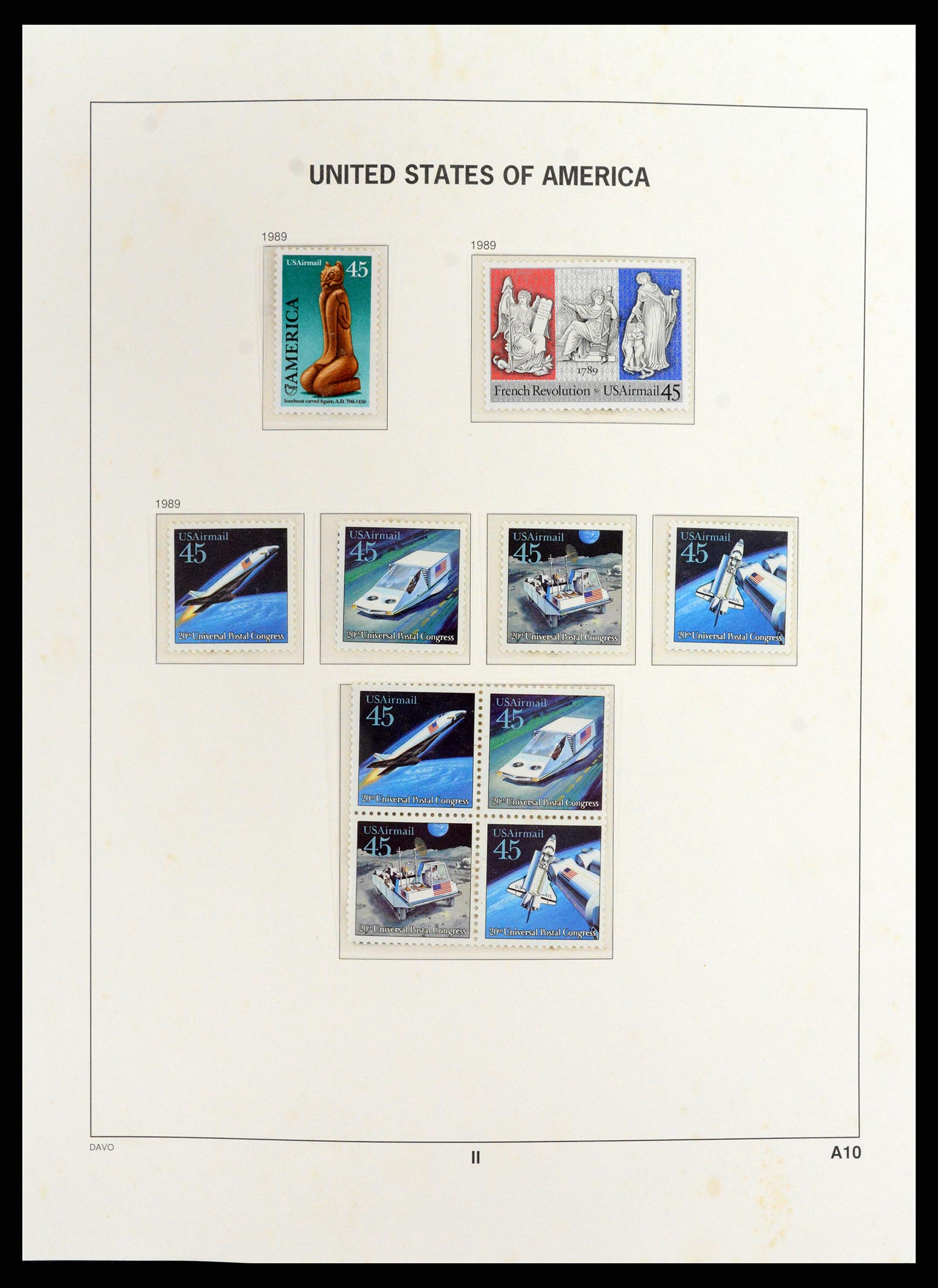 37357 104 - Stamp collection 37357 USA 1945-2009.