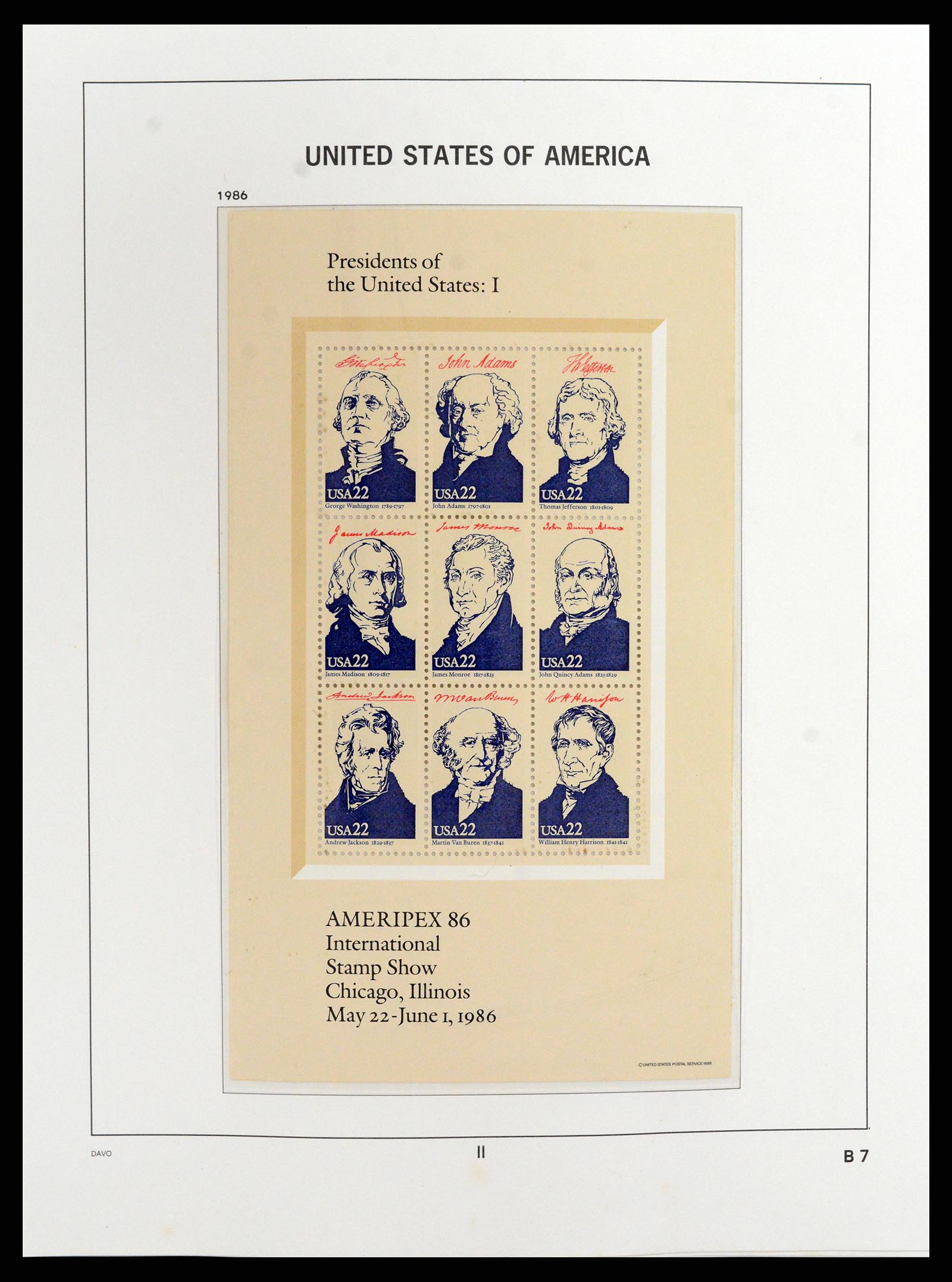 37357 106 - Stamp collection 37357 USA 1945-2009.