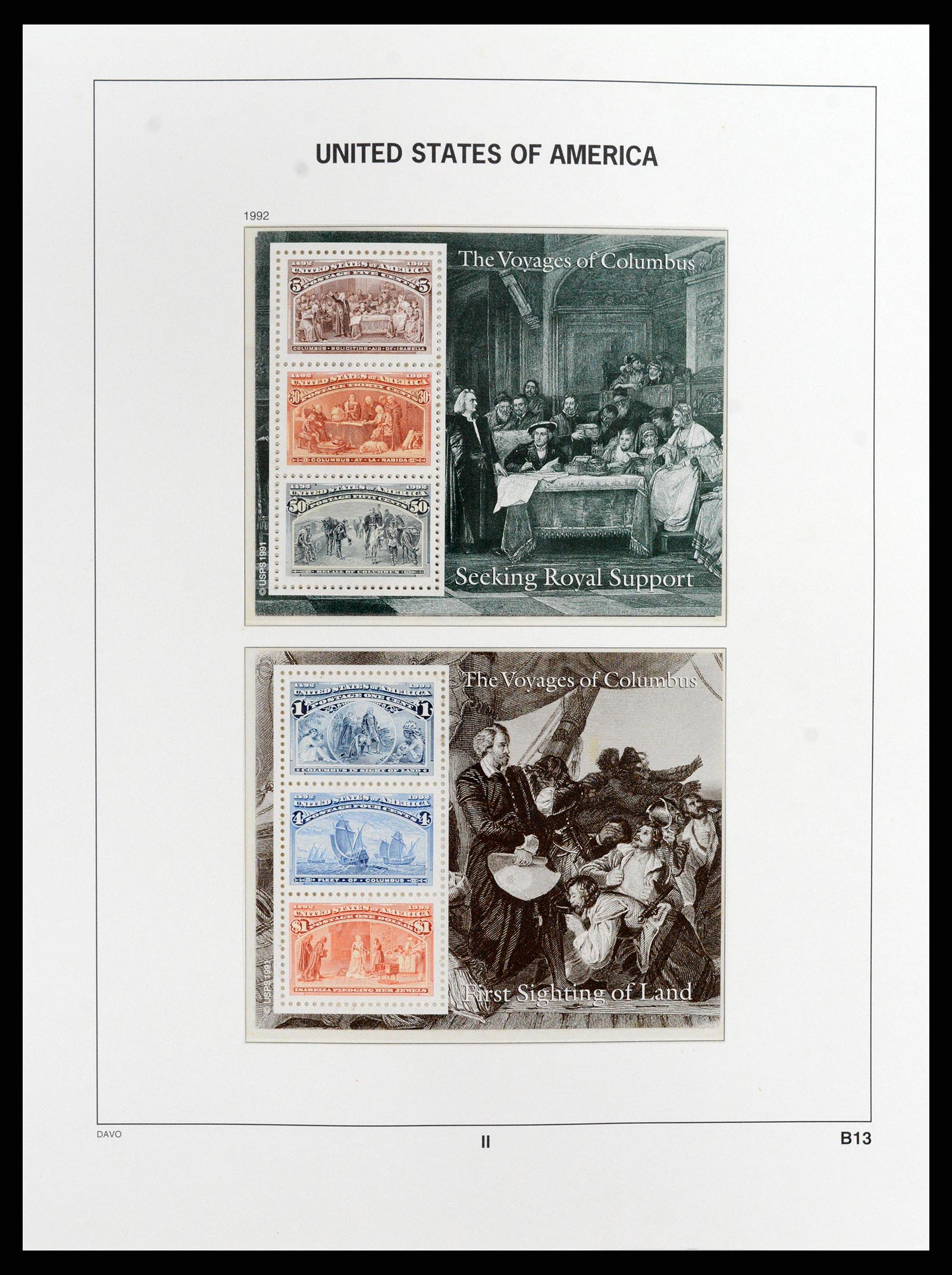 37357 112 - Stamp collection 37357 USA 1945-2009.