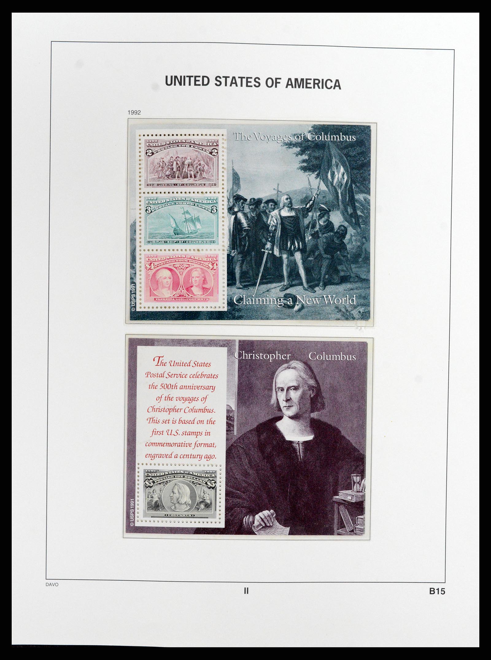 37357 114 - Stamp collection 37357 USA 1945-2009.