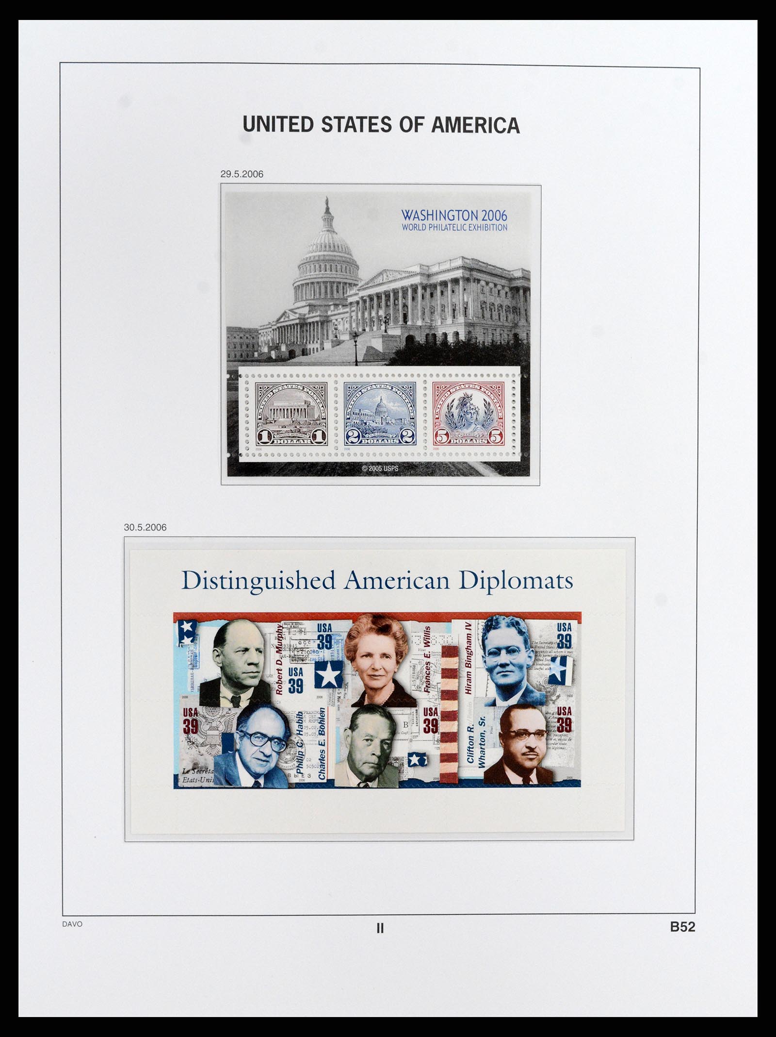 37357 119 - Stamp collection 37357 USA 1945-2009.