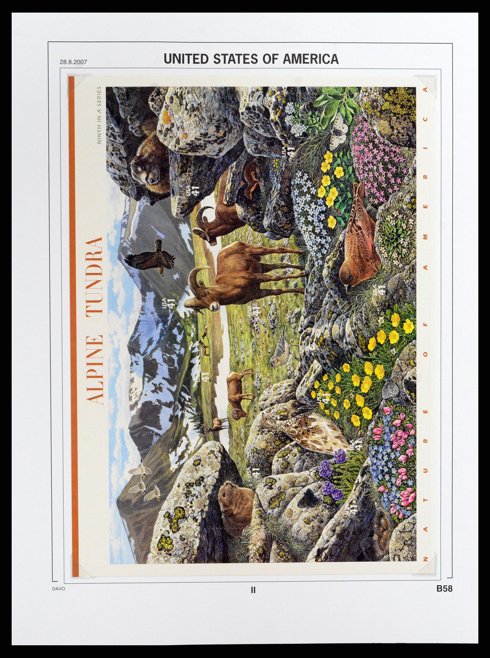 37357 124 - Stamp collection 37357 USA 1945-2009.